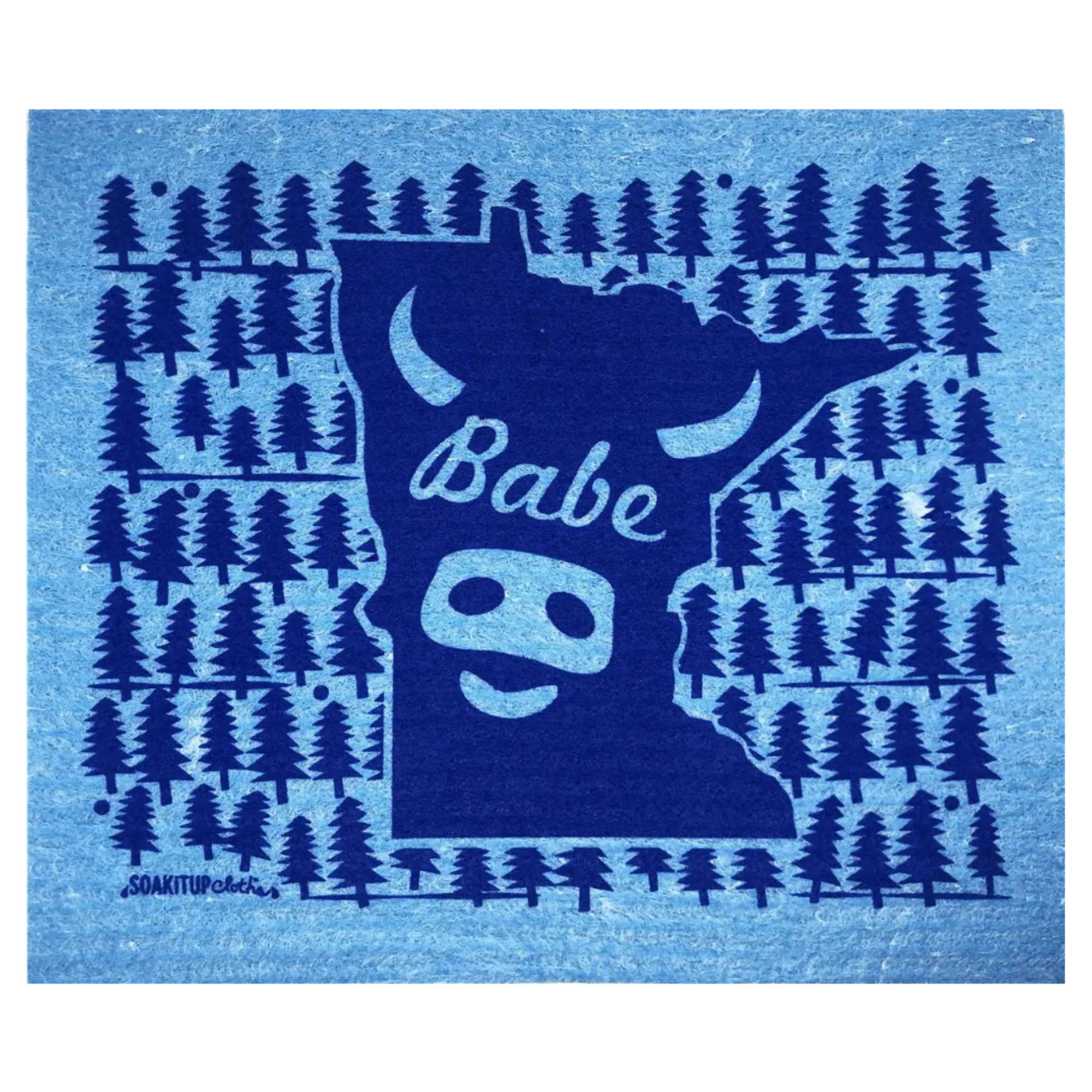 Minnesota Babe | Eco-friendly Swedish Dishcloth- Soak iT Up