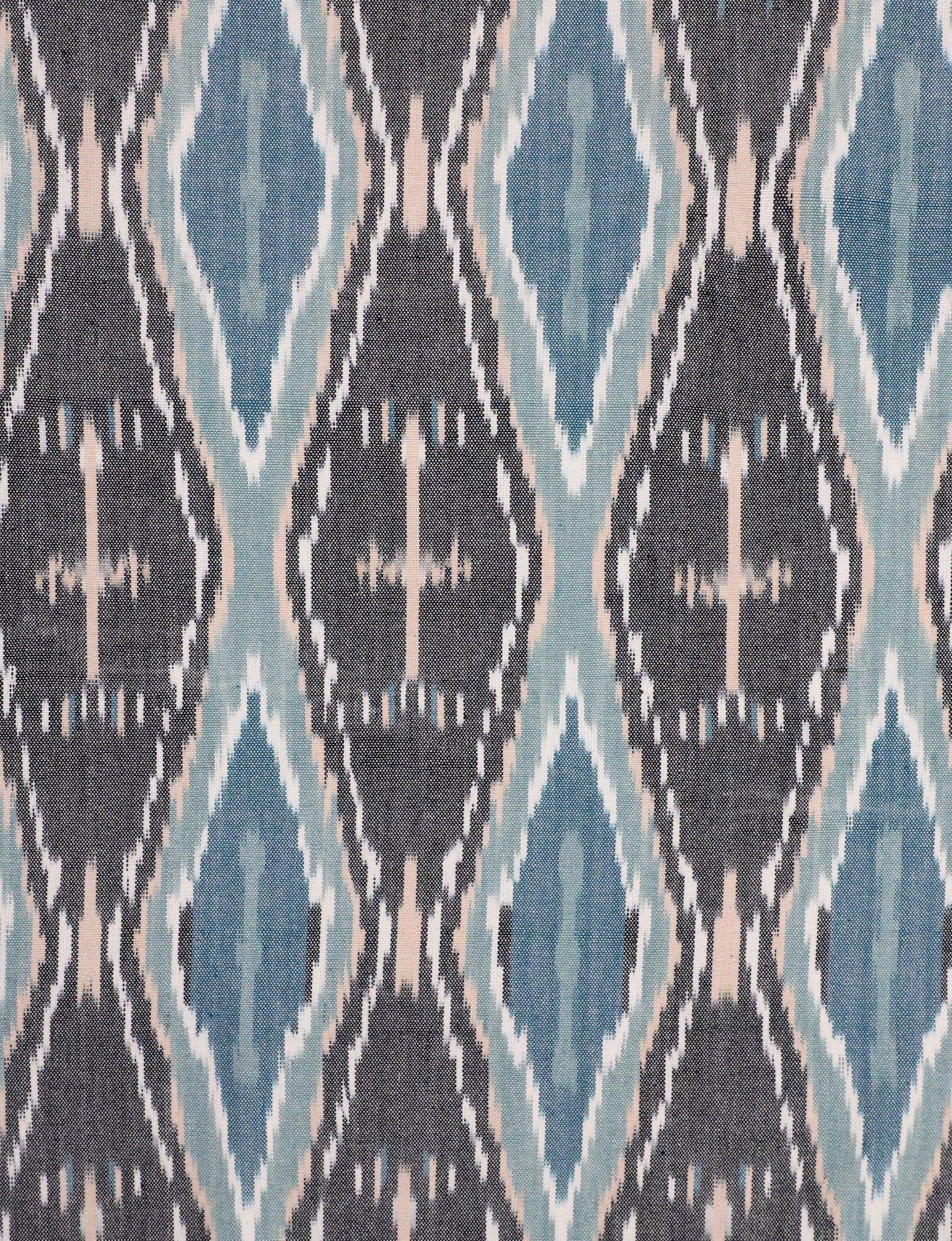 Multi Ikat Handwoven Cotton Fabric by the Yard