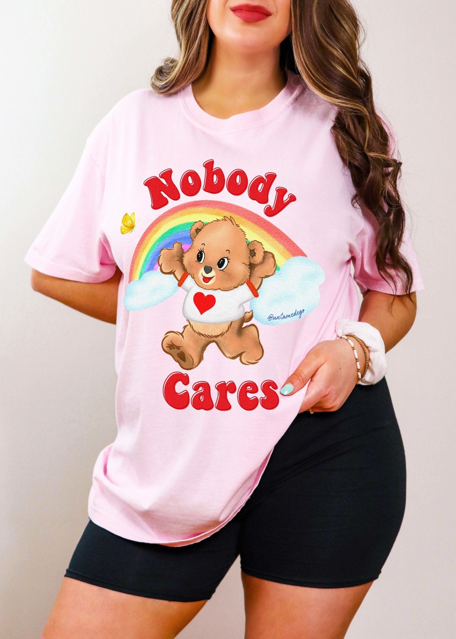 Nobody Cares Lolly The Bear Tee