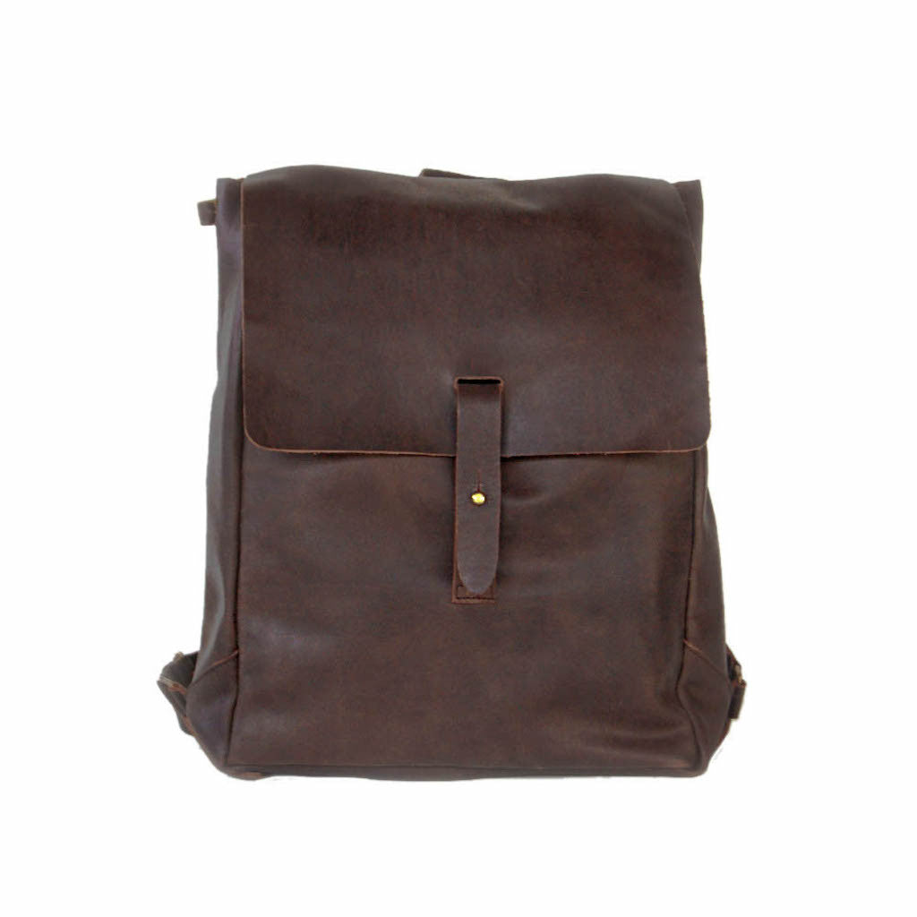 Nubuck Leather Backpack