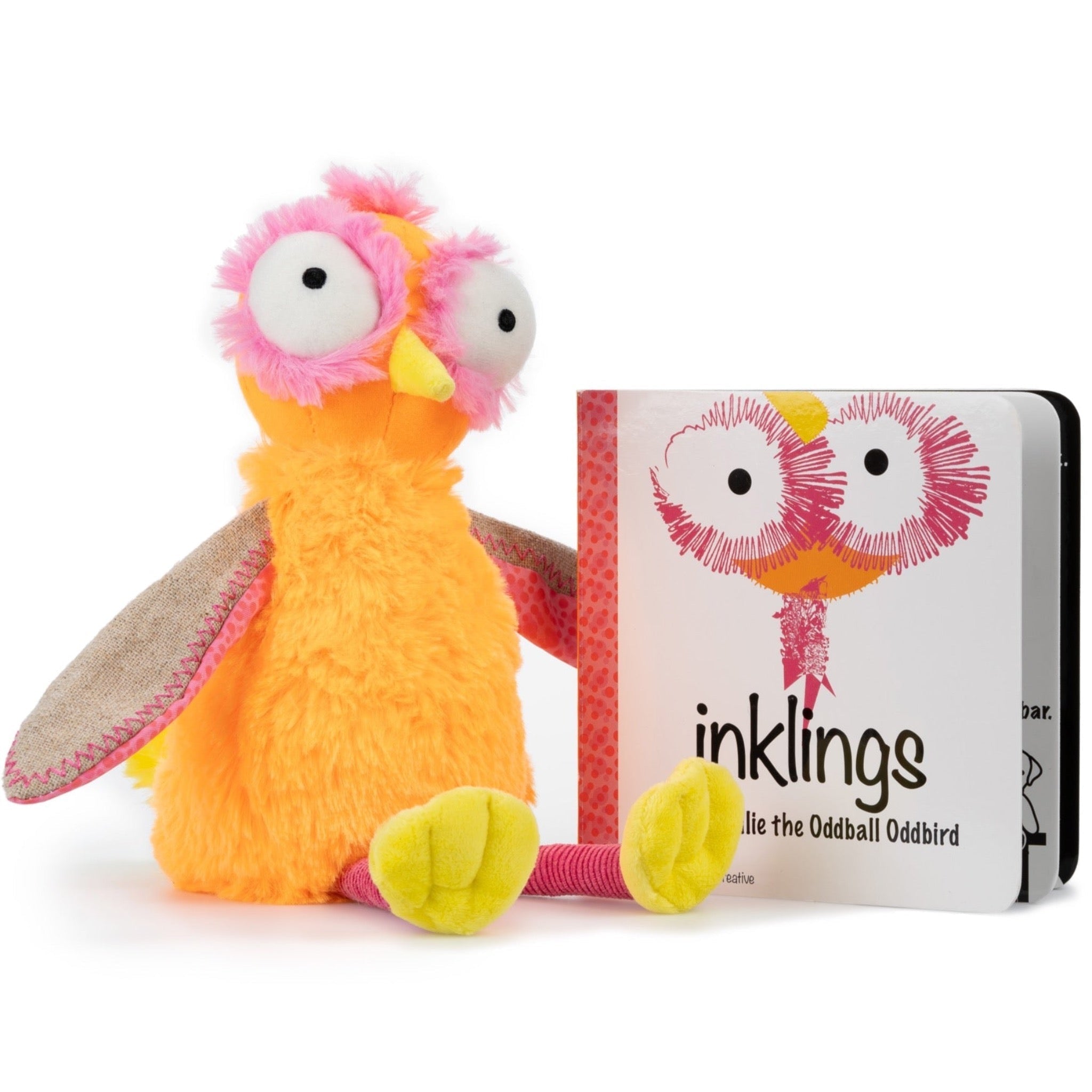 Ollie Inklings Plush Toy & Board Book Gift Set