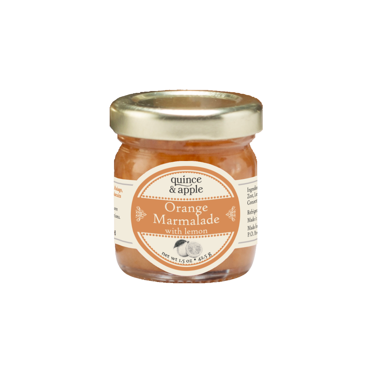 Orange Marmalade with Lemons Conserve