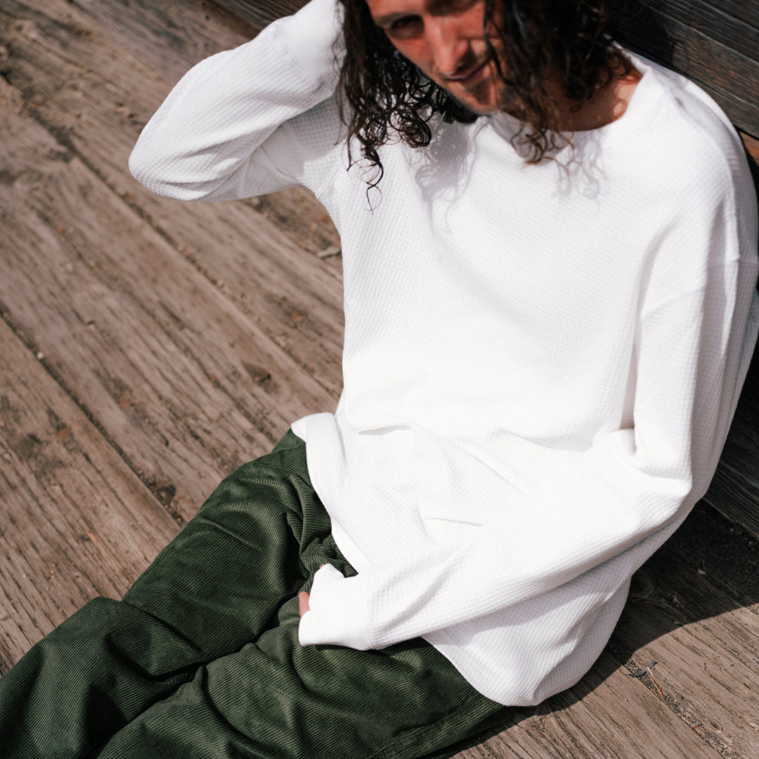 Waffle Long Sleeve Tee