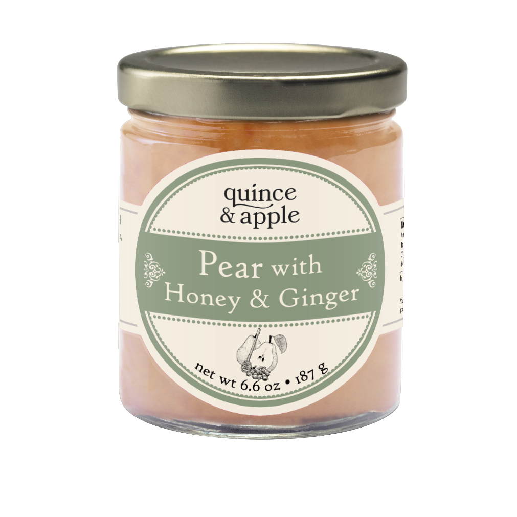 Pear with Honey and Ginger Conserve