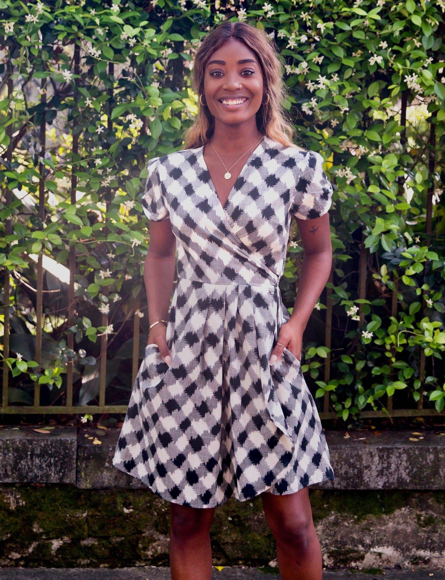 Picnic Plaid Wrap Dress - FINAL SALE