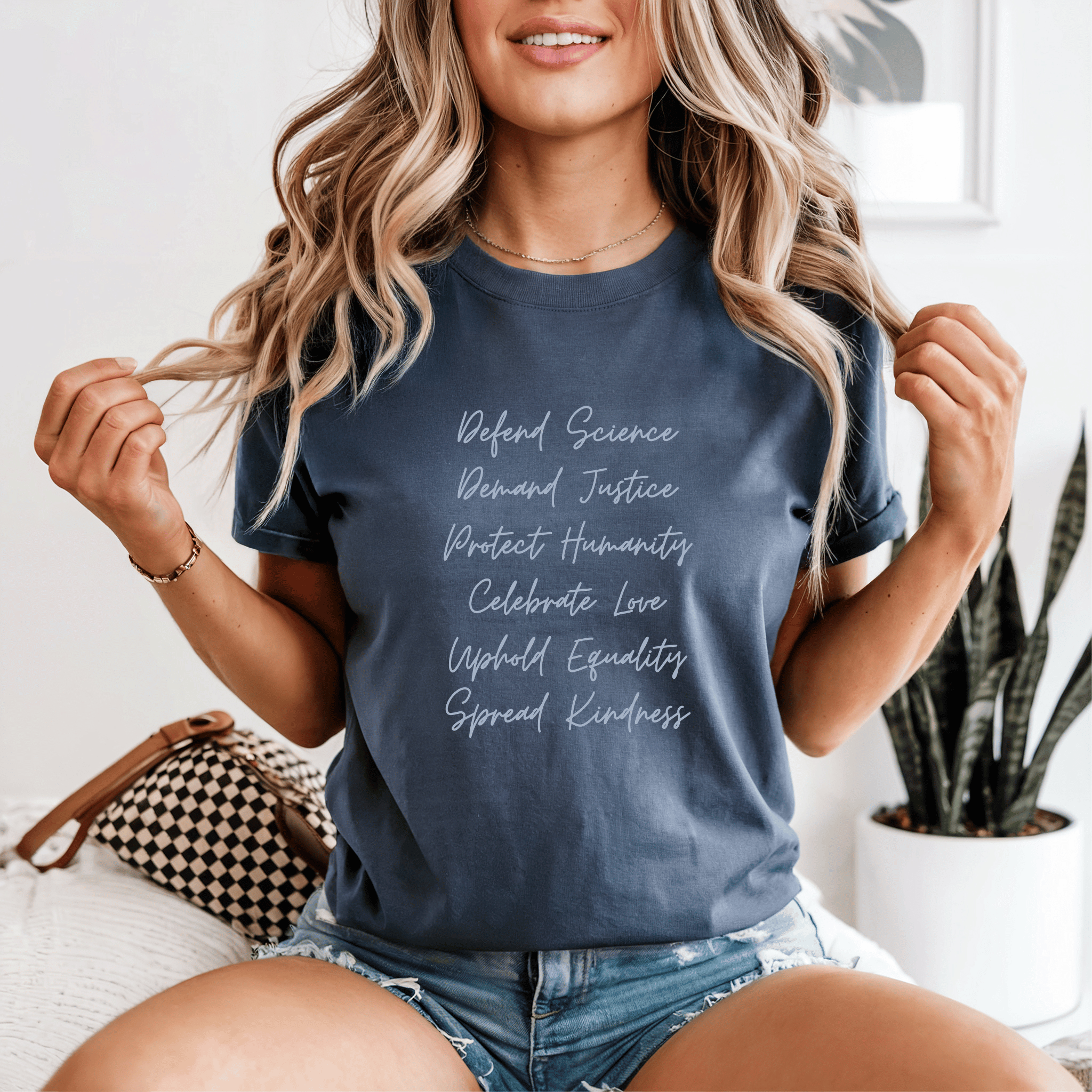 Progressive Activist Shirt | Equality & Kindness Graphic Tee