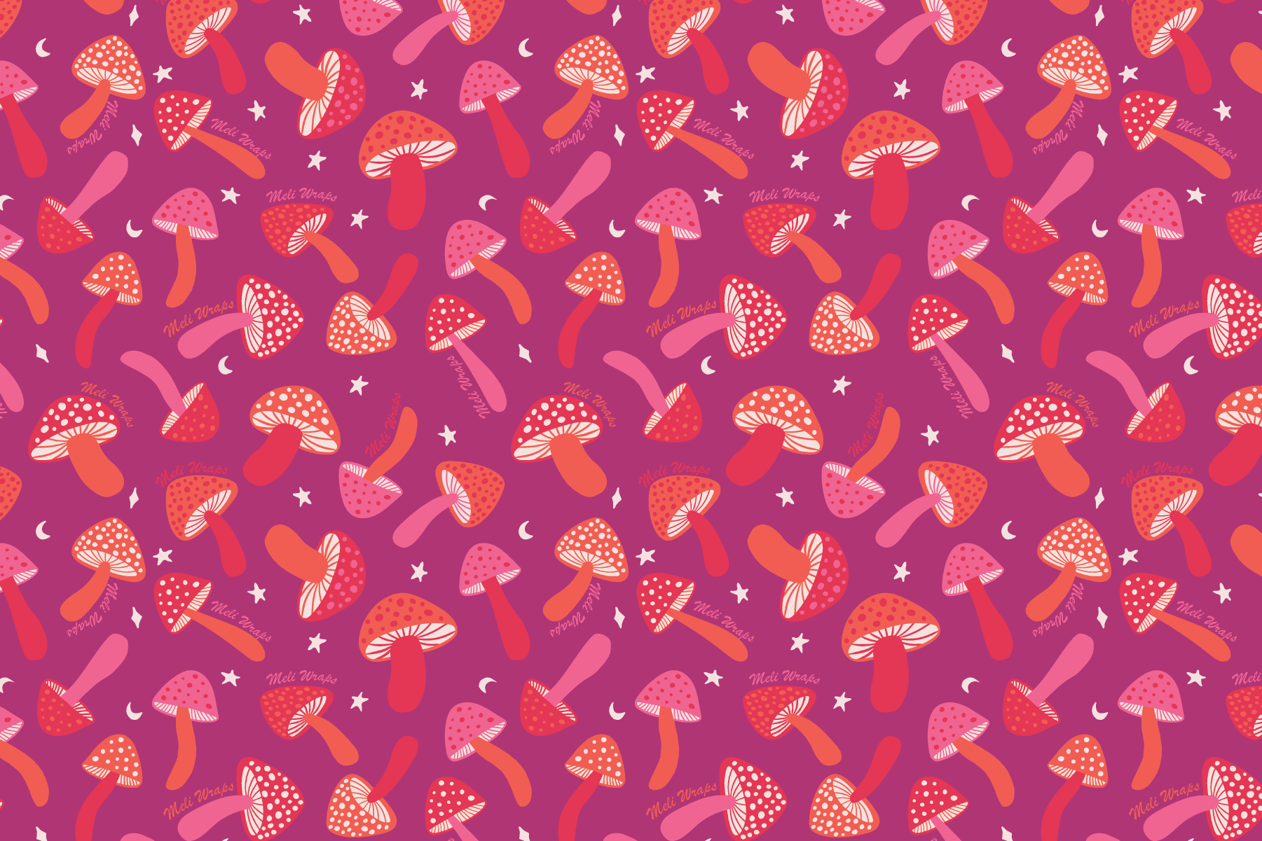 Mushroom Print Gift Set