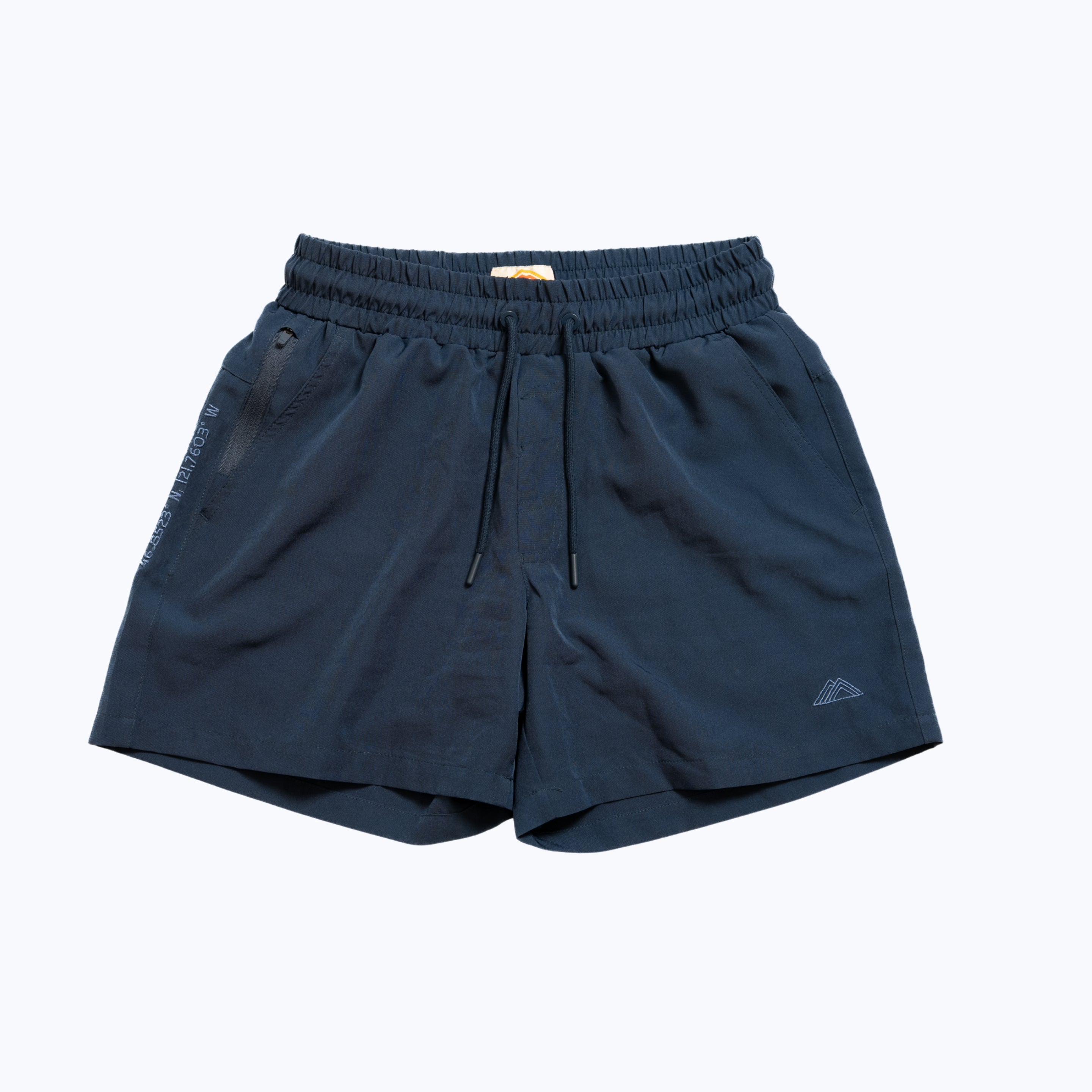 Athletic 5 Inch Recycled Shorts - Cascade Blue