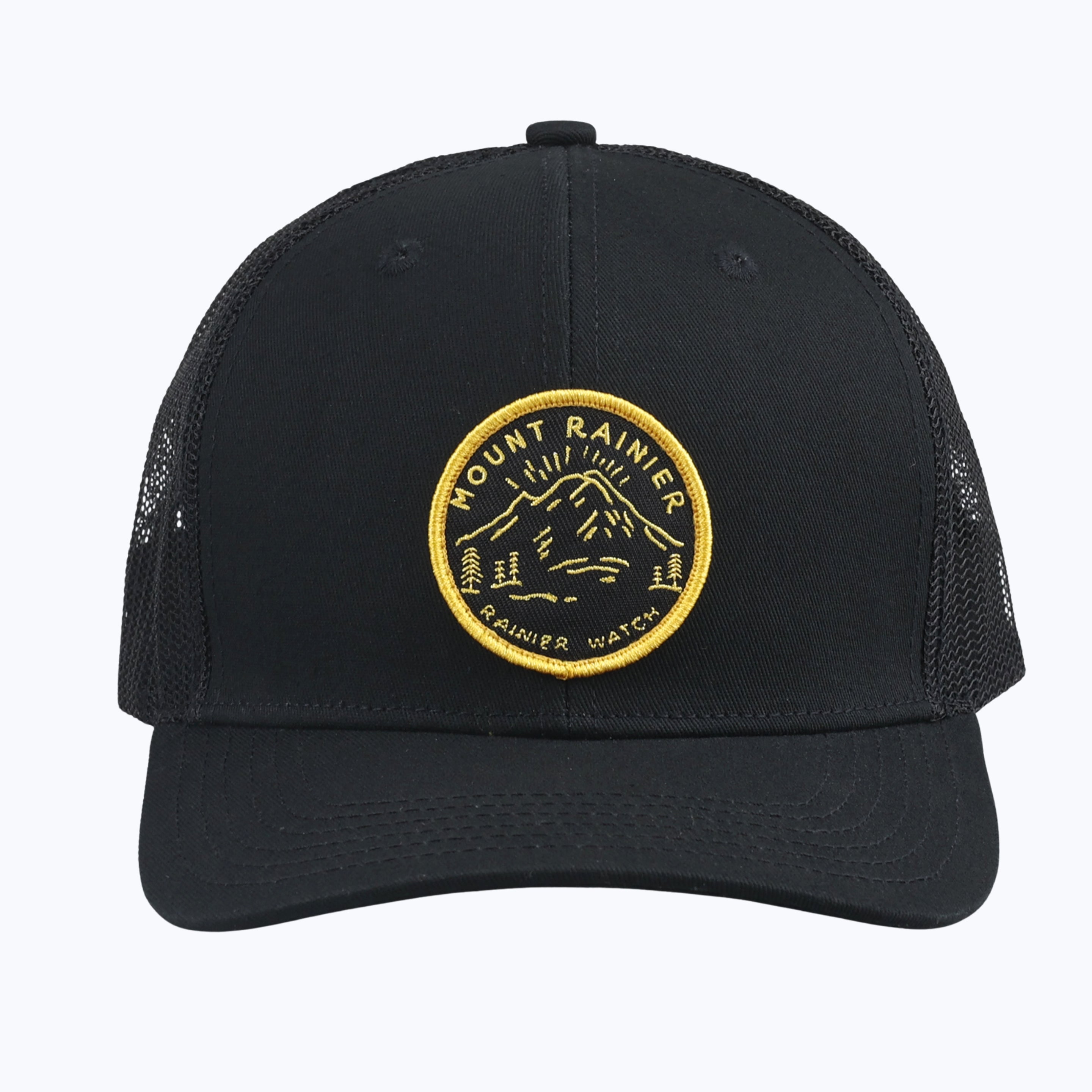 Ranger Patch Trucker Snapback Cap - Black