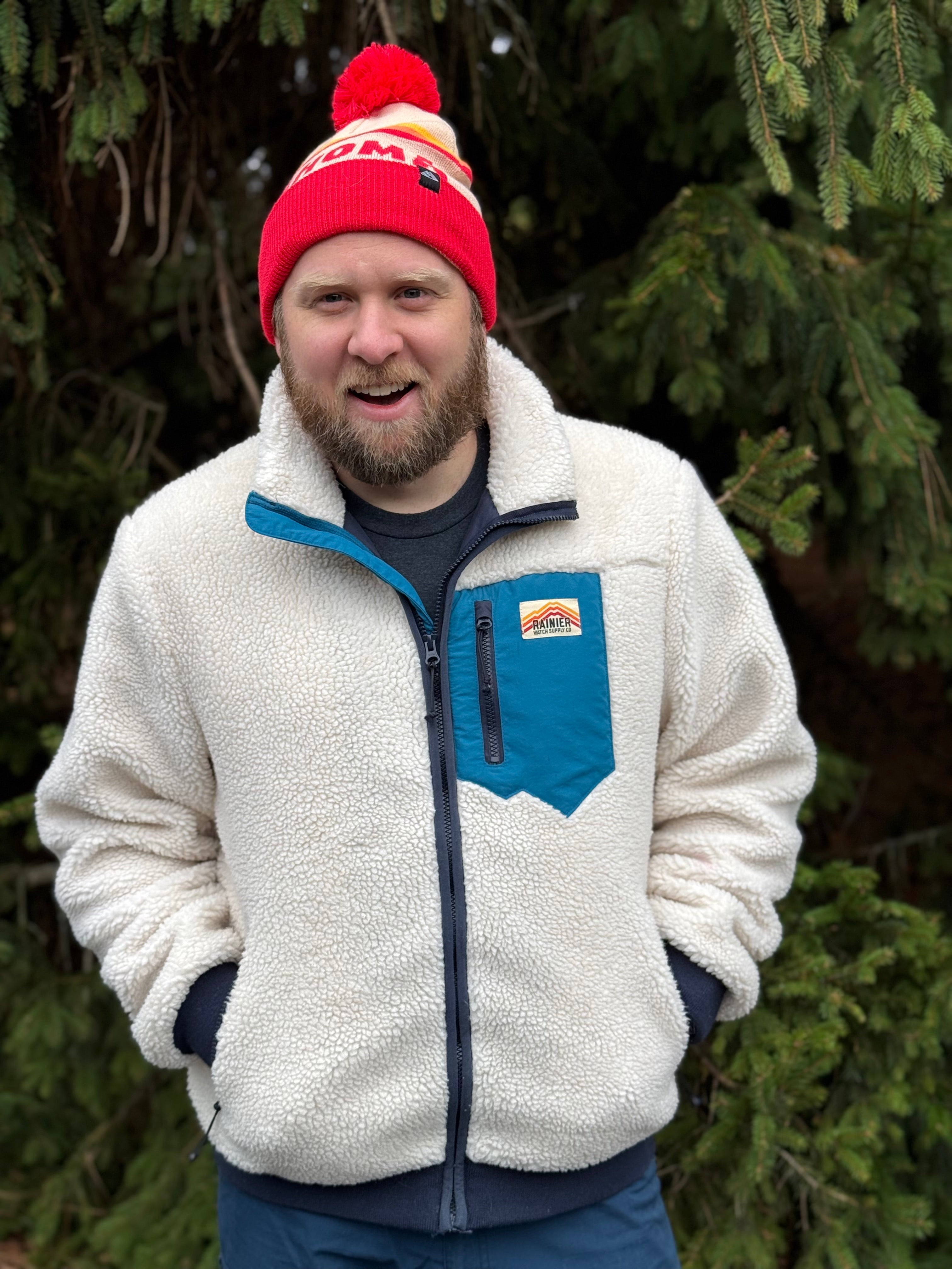 Turbo SuperFleece Jacket - Lined Recycled Fleece - Cream