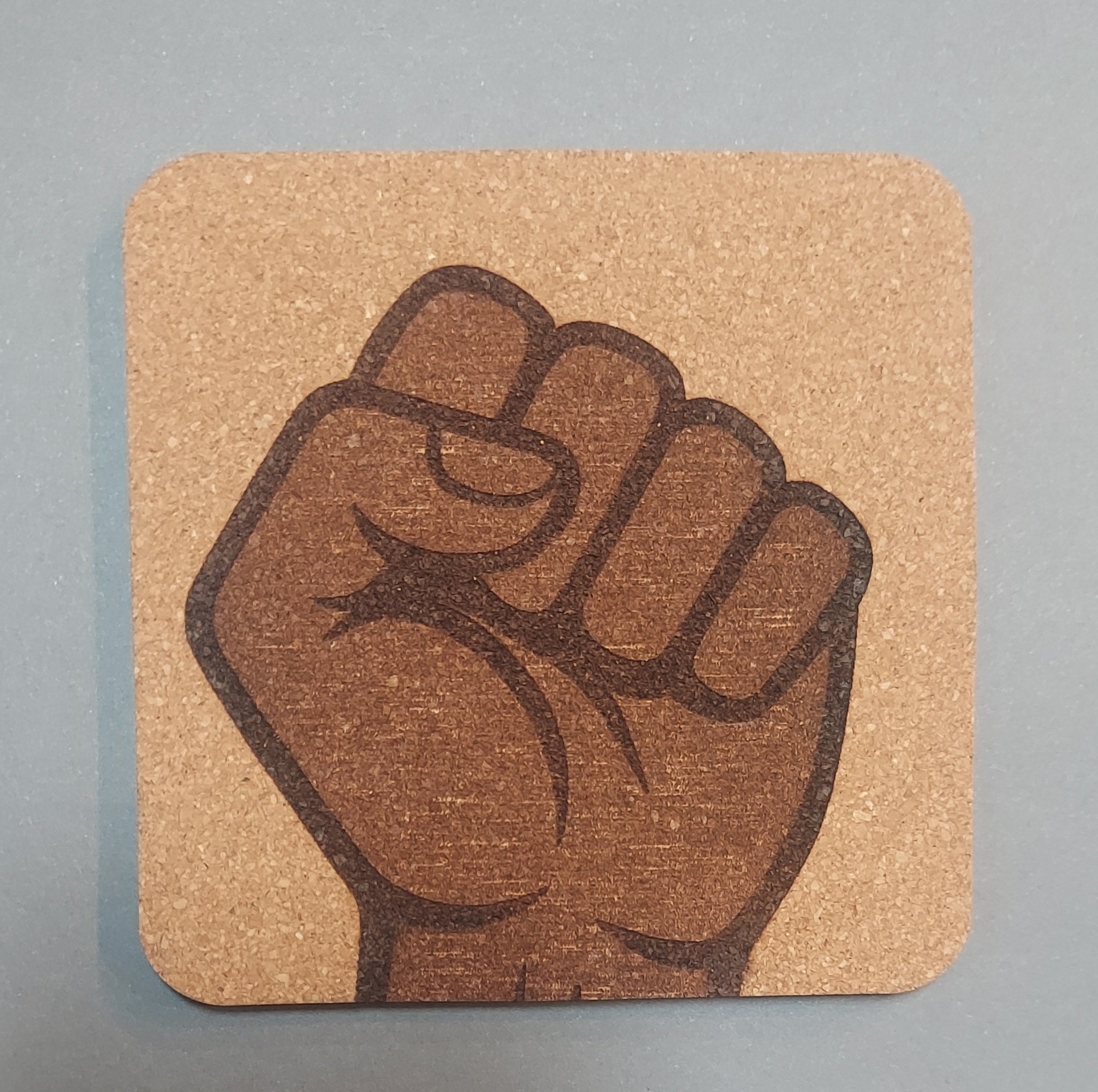 Solidarity Fist Coasters