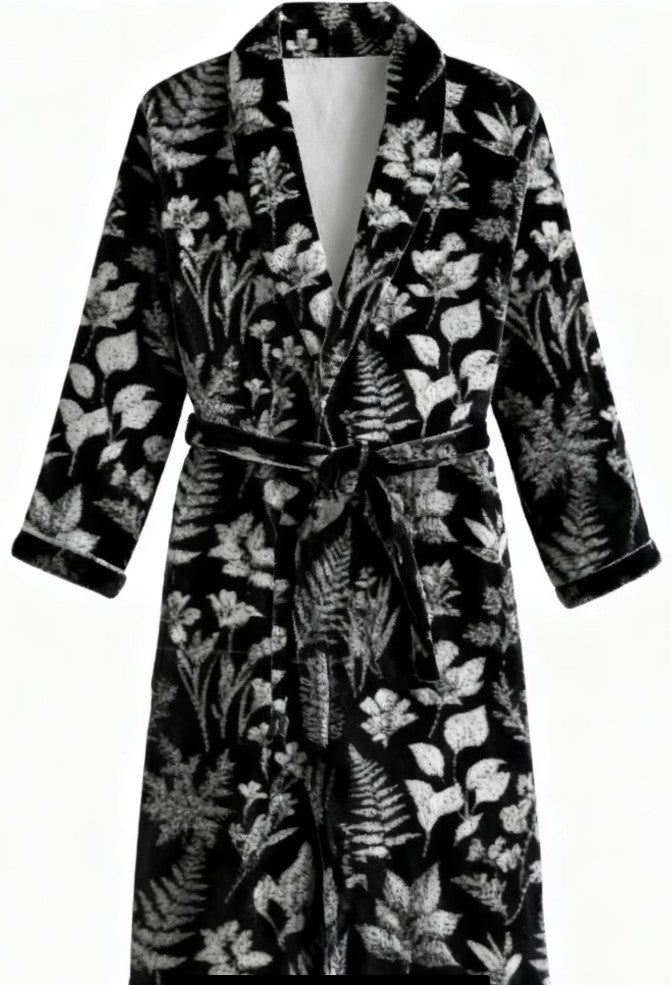 Fleece Robe - Botanicals - Pre-Order