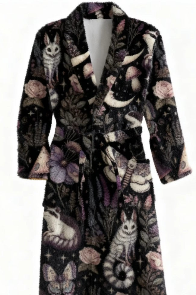 Fleece Robe - Night Creatures - Pre-Order