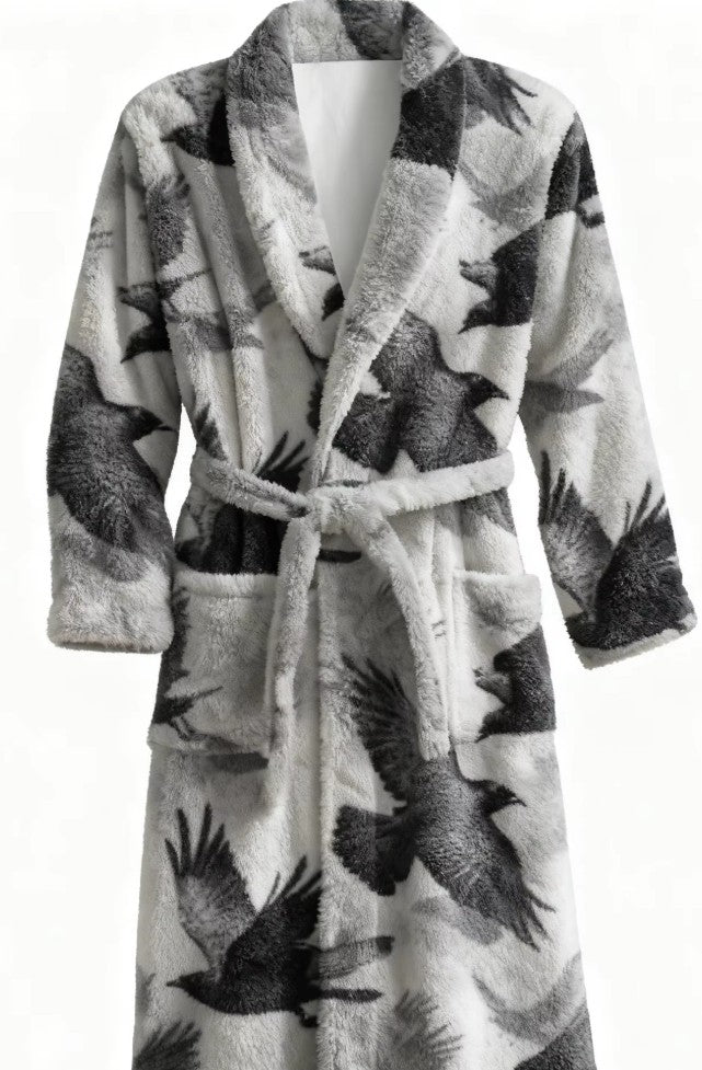 Fleece Robe - Ravens - Pre-Order