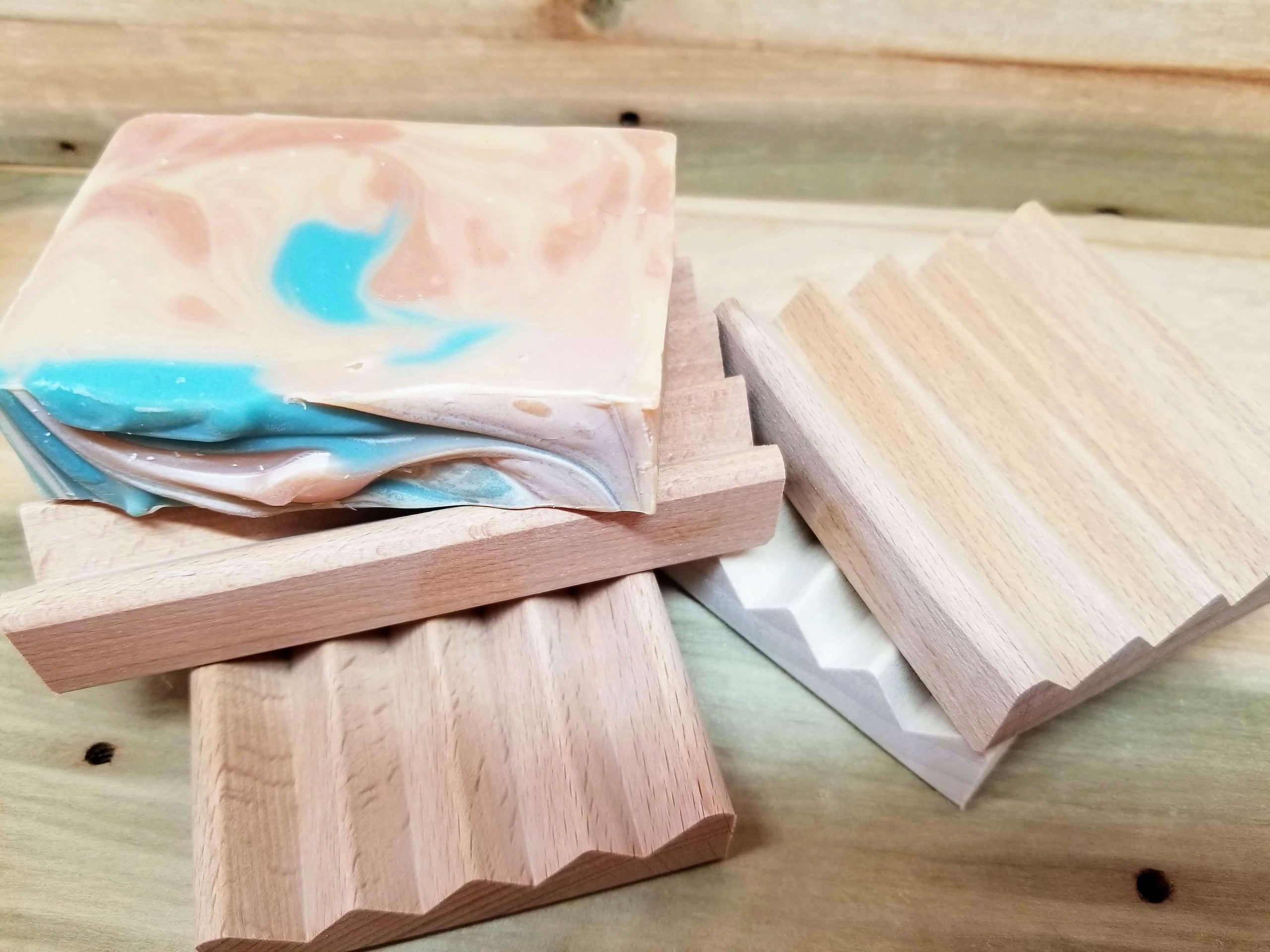Hardwood Soap Dishes