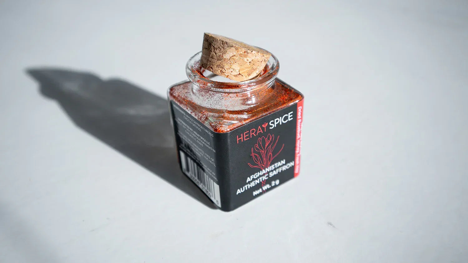 2 Grams (0.07 Oz) Heray Saffron Powder, Afghani Superior Negin Quality