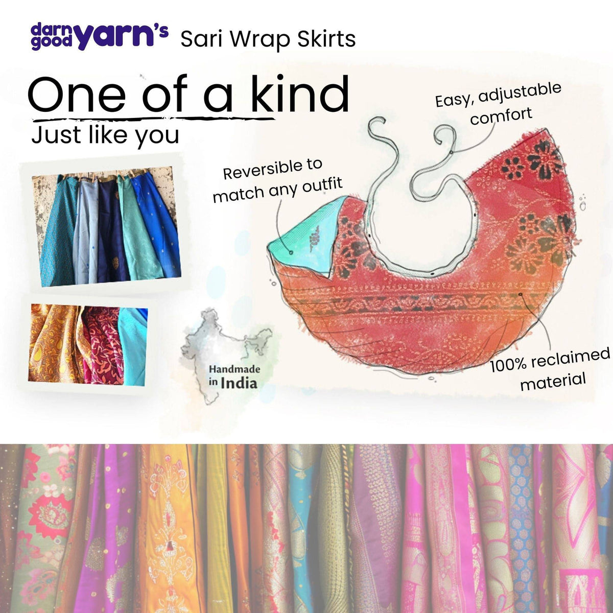 The Original Sari Wrap Skirt