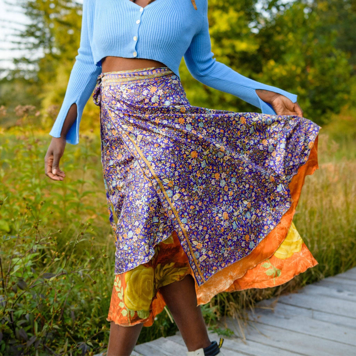 The Original Sari Wrap Skirt
