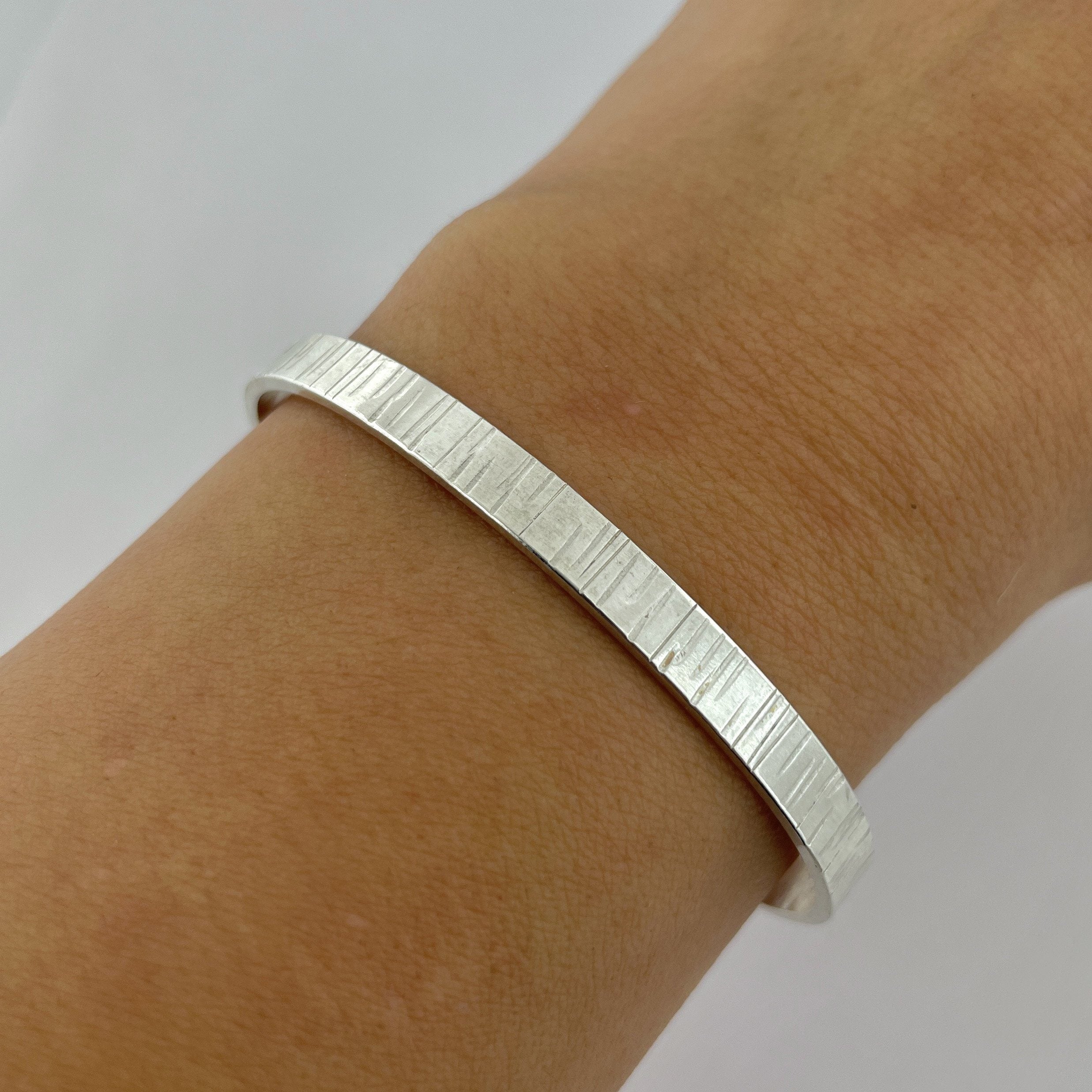 Shiny Birch Cuff Bracelet