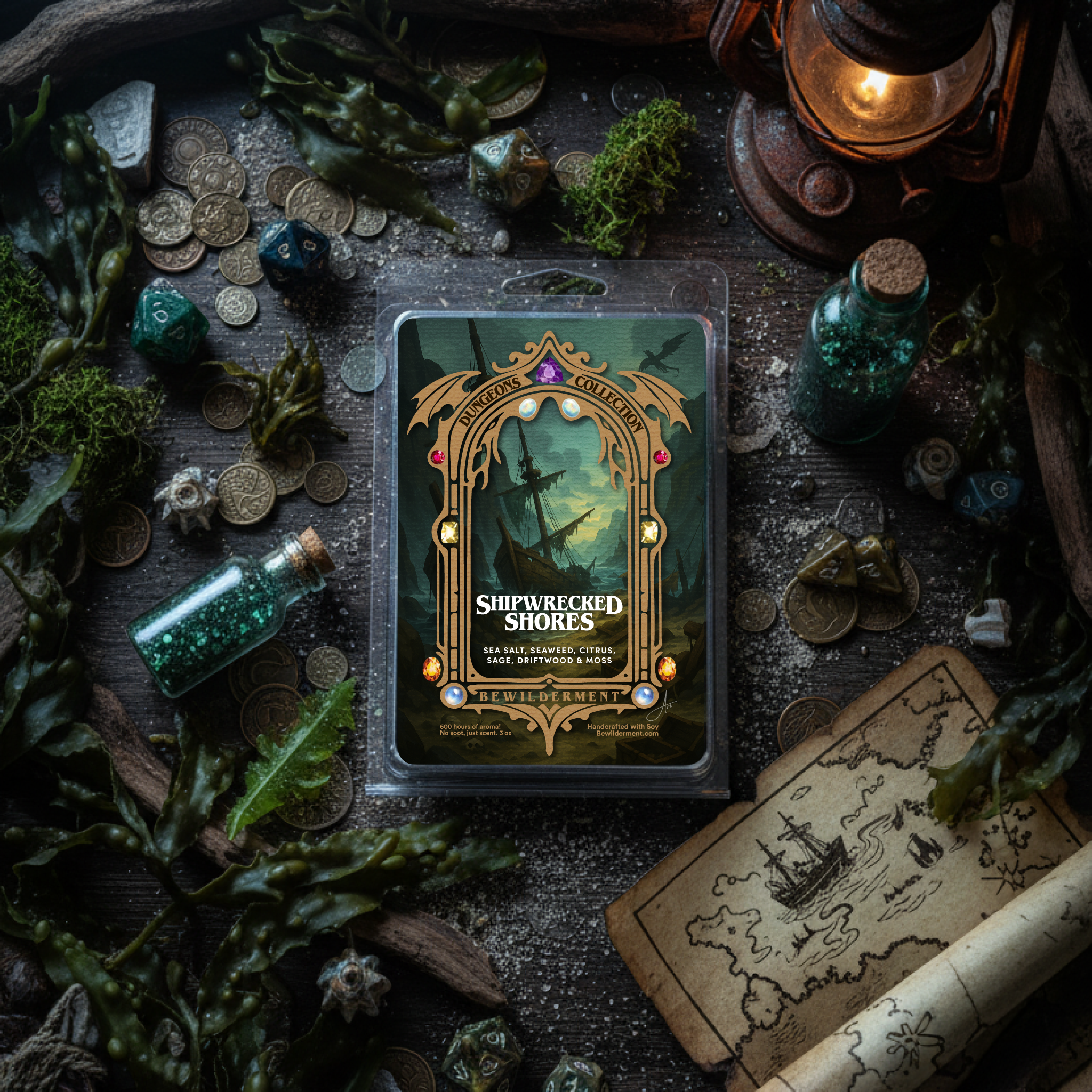 Shipwrecked Shores - RPG Wax Melts