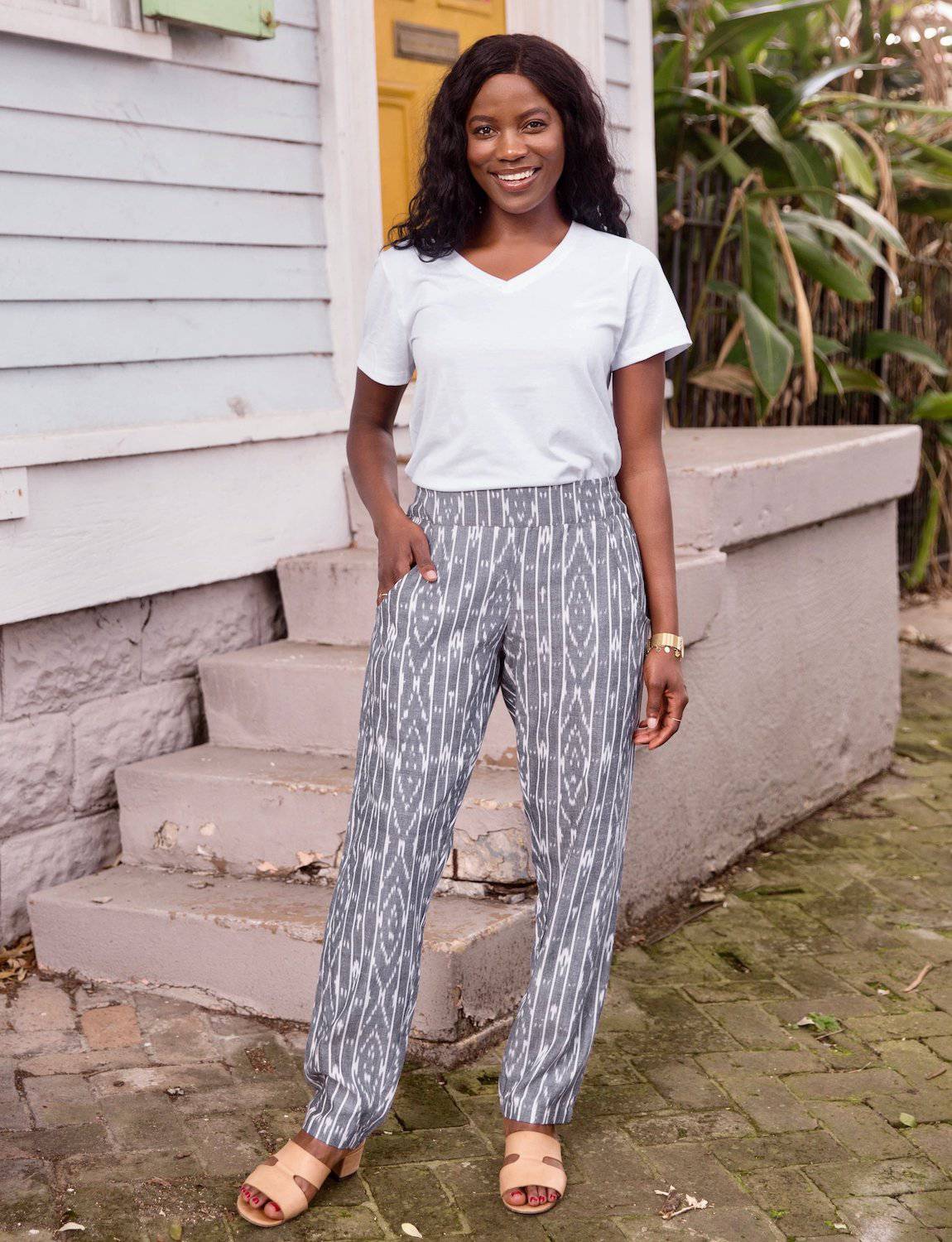 Slate Stripe Pants - FINAL SALE