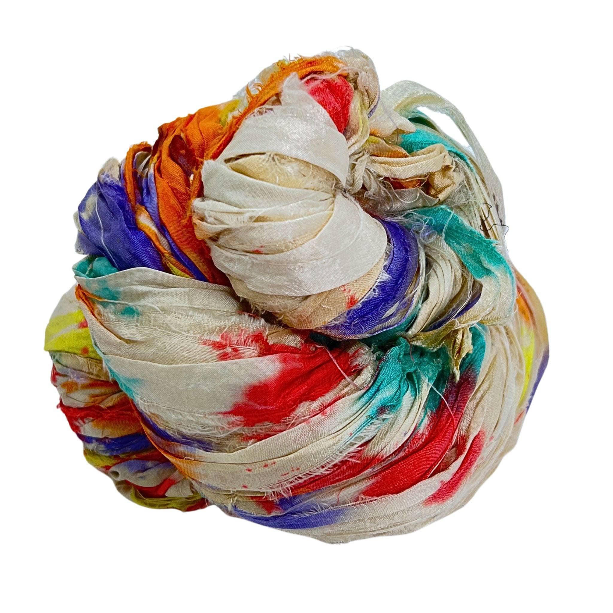 Artisan Recycled Sari Ribbon – Sari Treasures in Every Strand