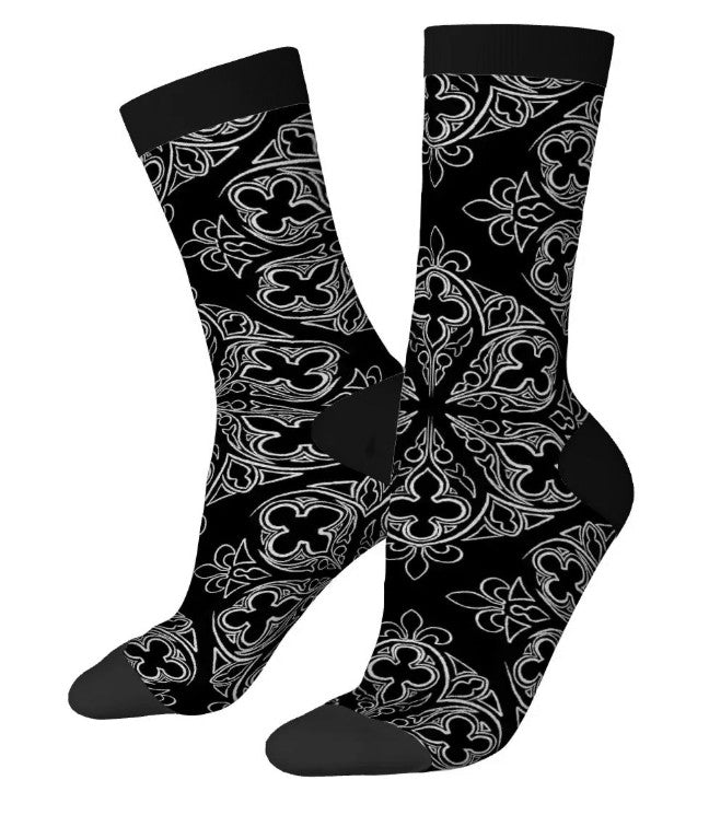 Novelty Socks - Gothic Ornaments