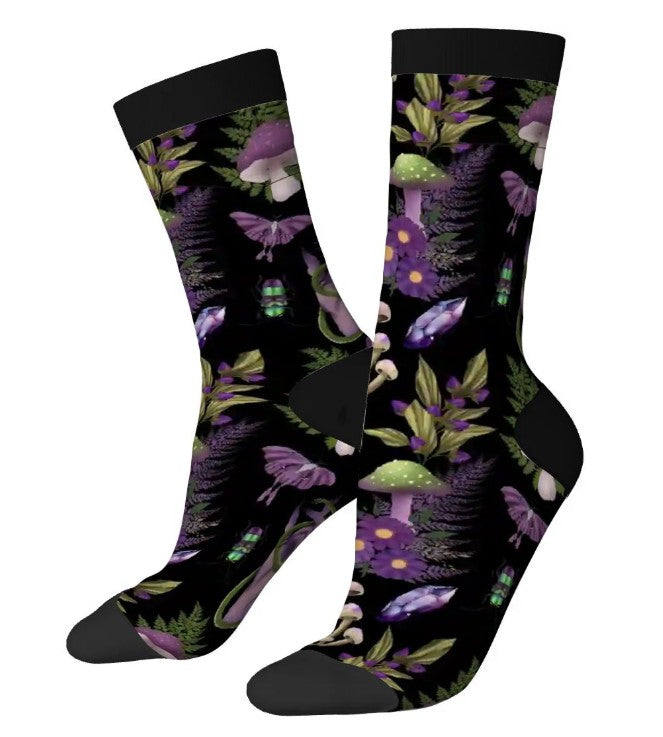 Novelty Socks - Mystic Mushrooms