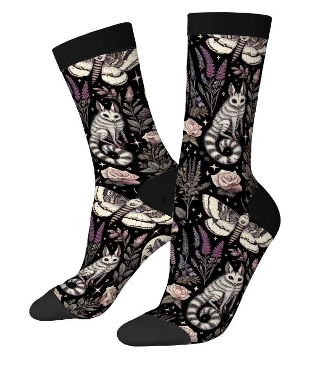 Novelty Socks - Nighttime Creatures