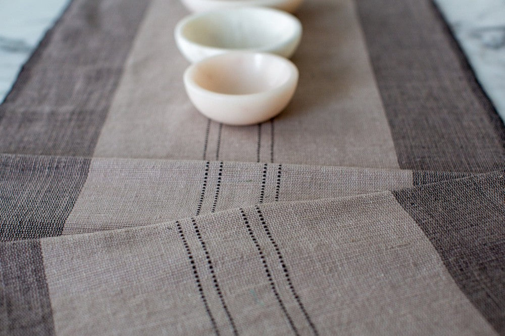 Sodo Handwoven Ethiopian Cotton Table Runner