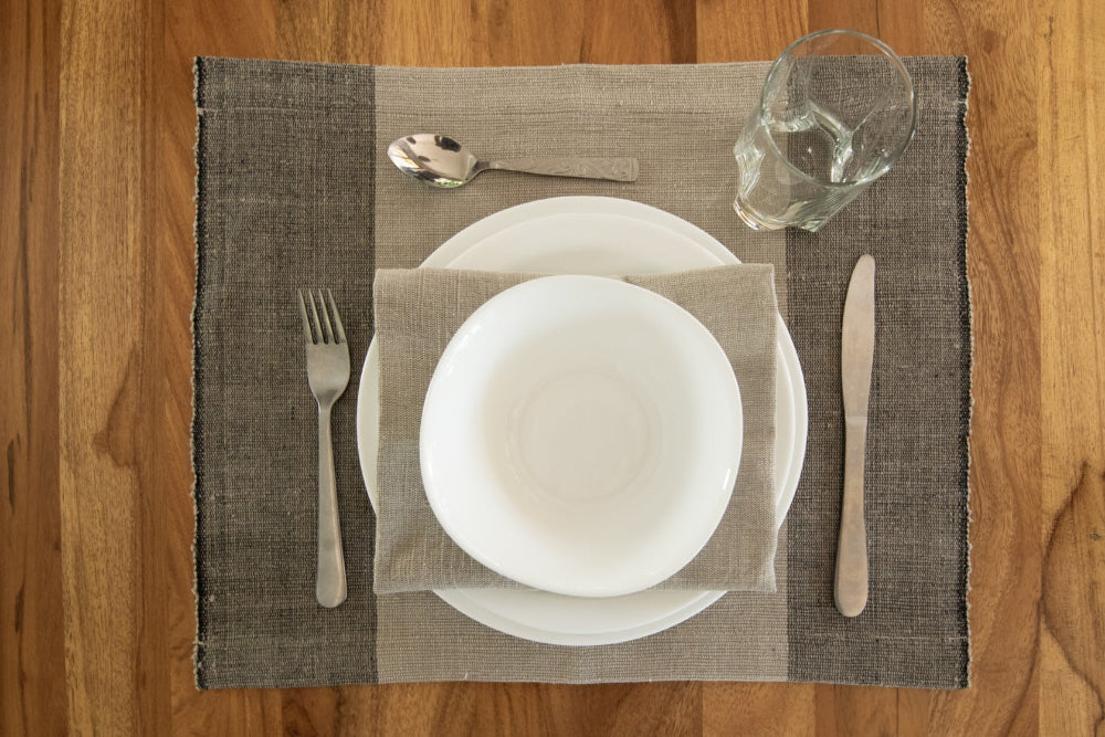 Sodo Handwoven Ethiopian Cotton Placemat | Set of 2