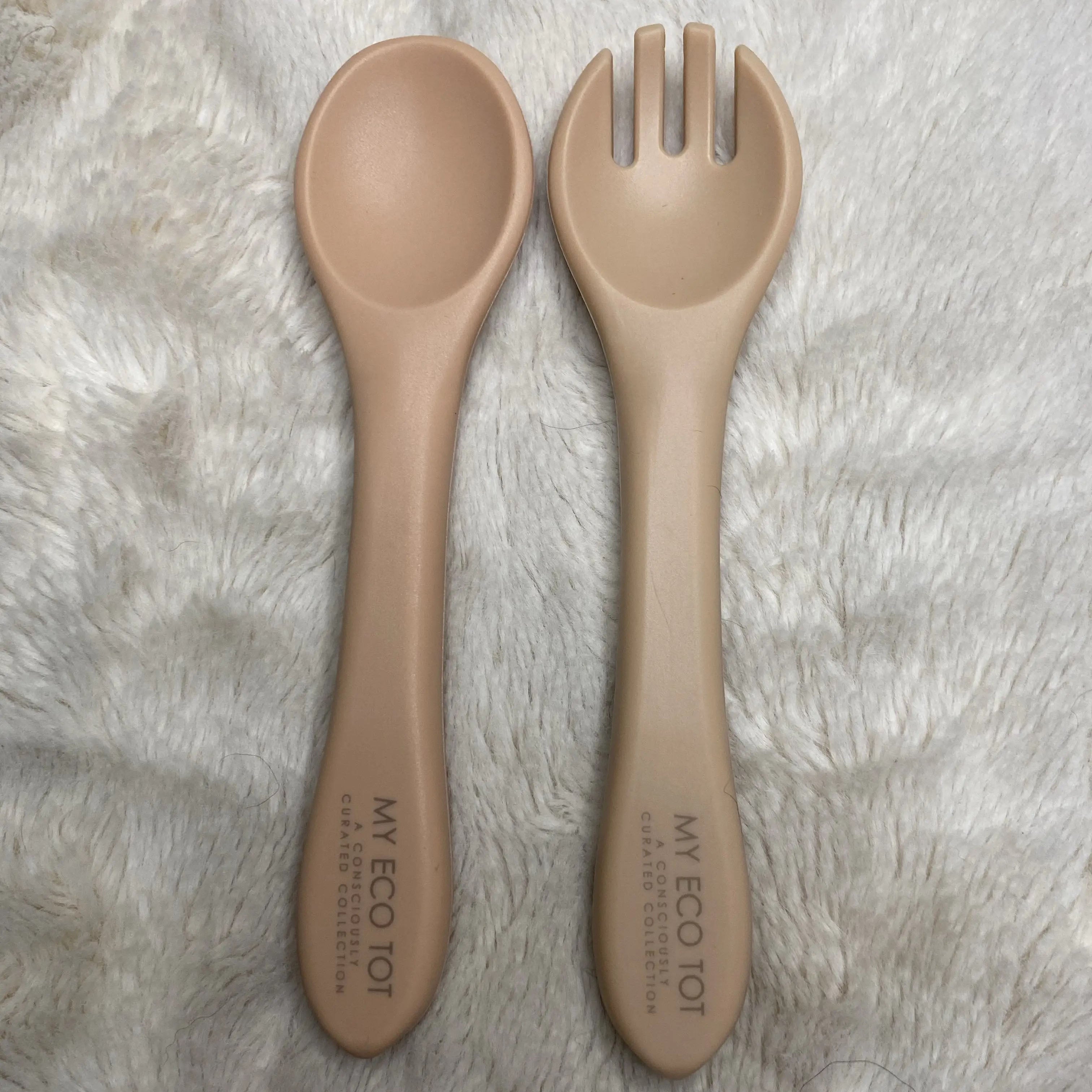 Silicone Fork Spoon Set - BPA Free