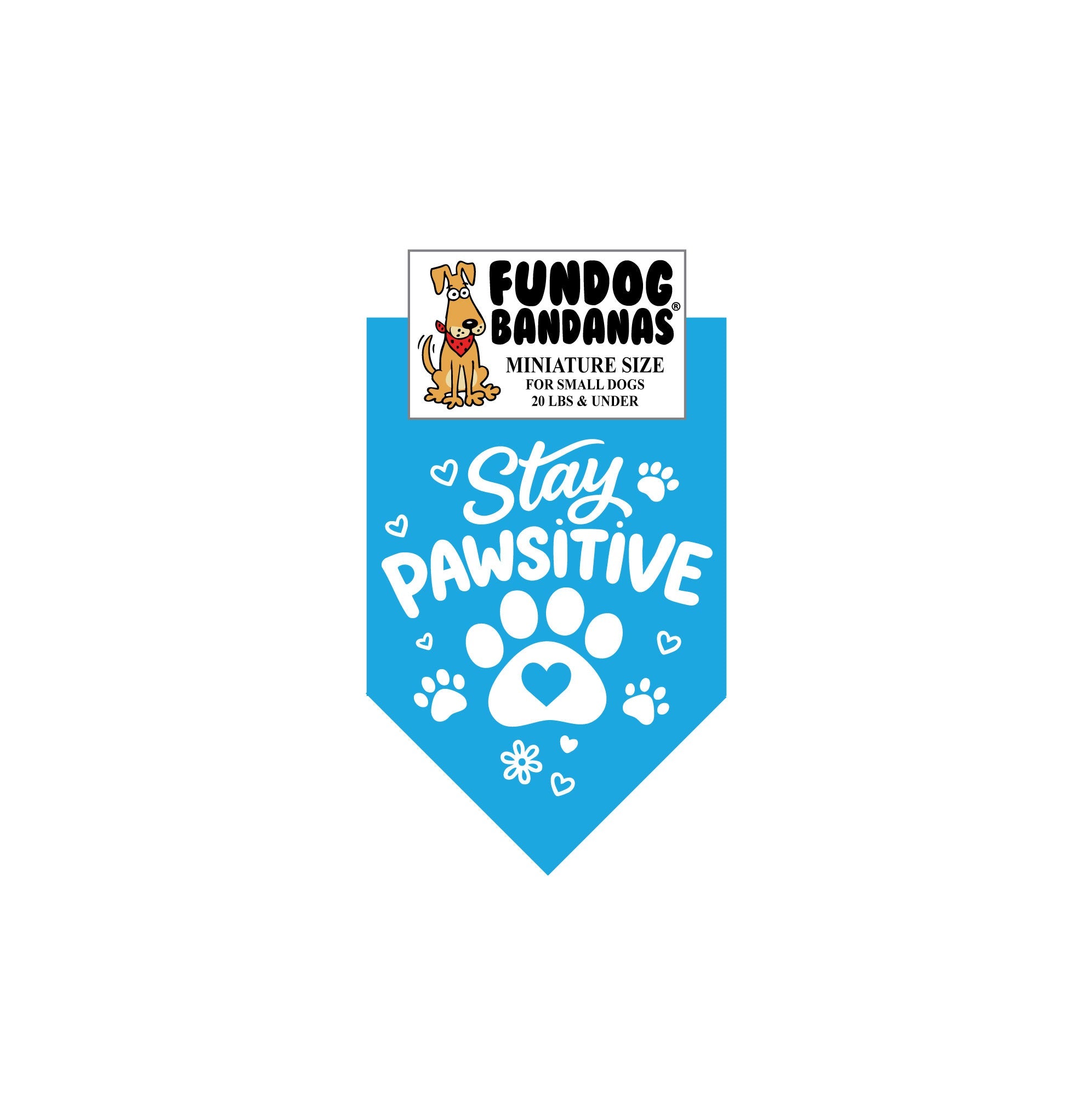 Stay Pawsitive Bandana