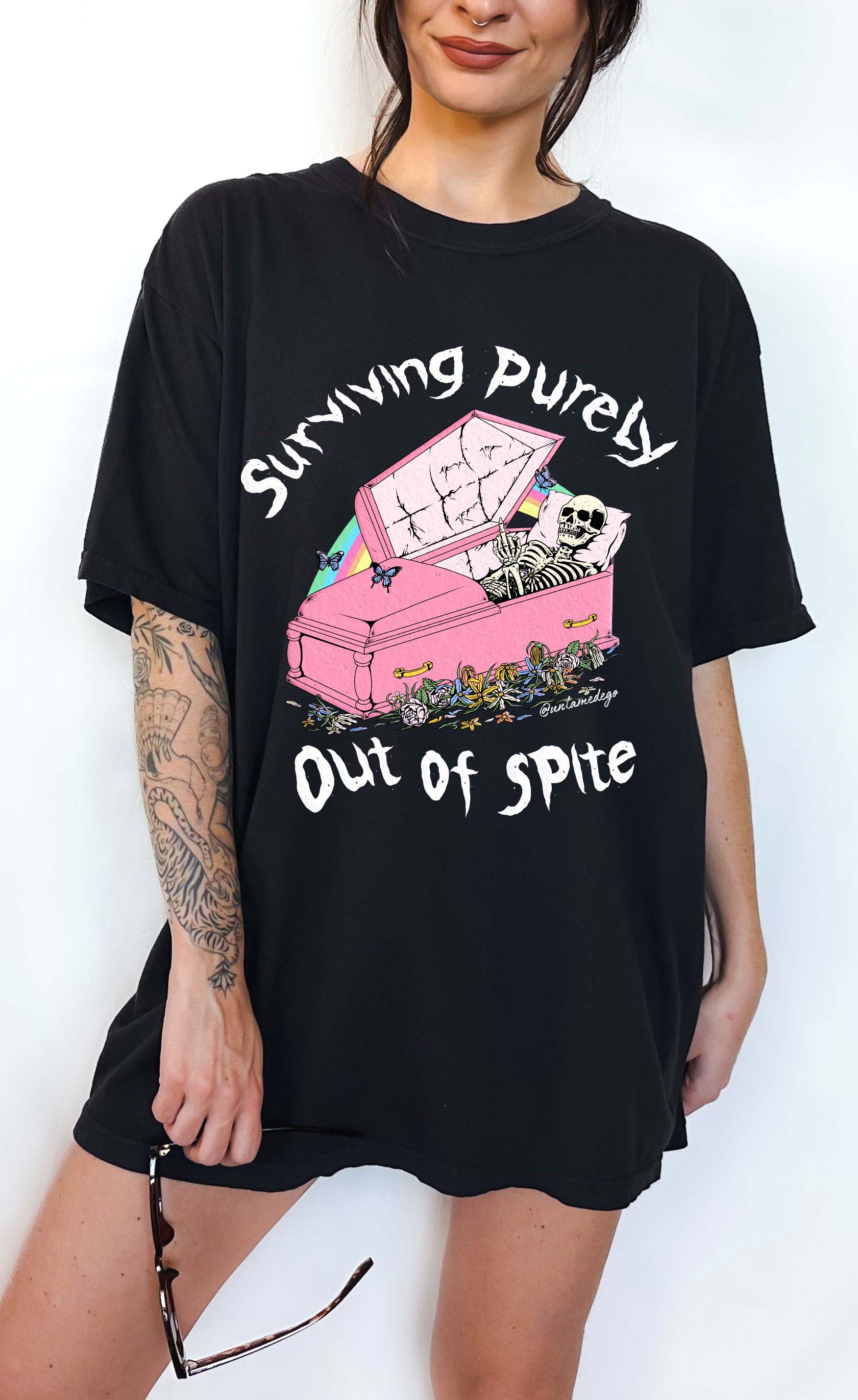 Surviving Purely Out Of Spite Tee