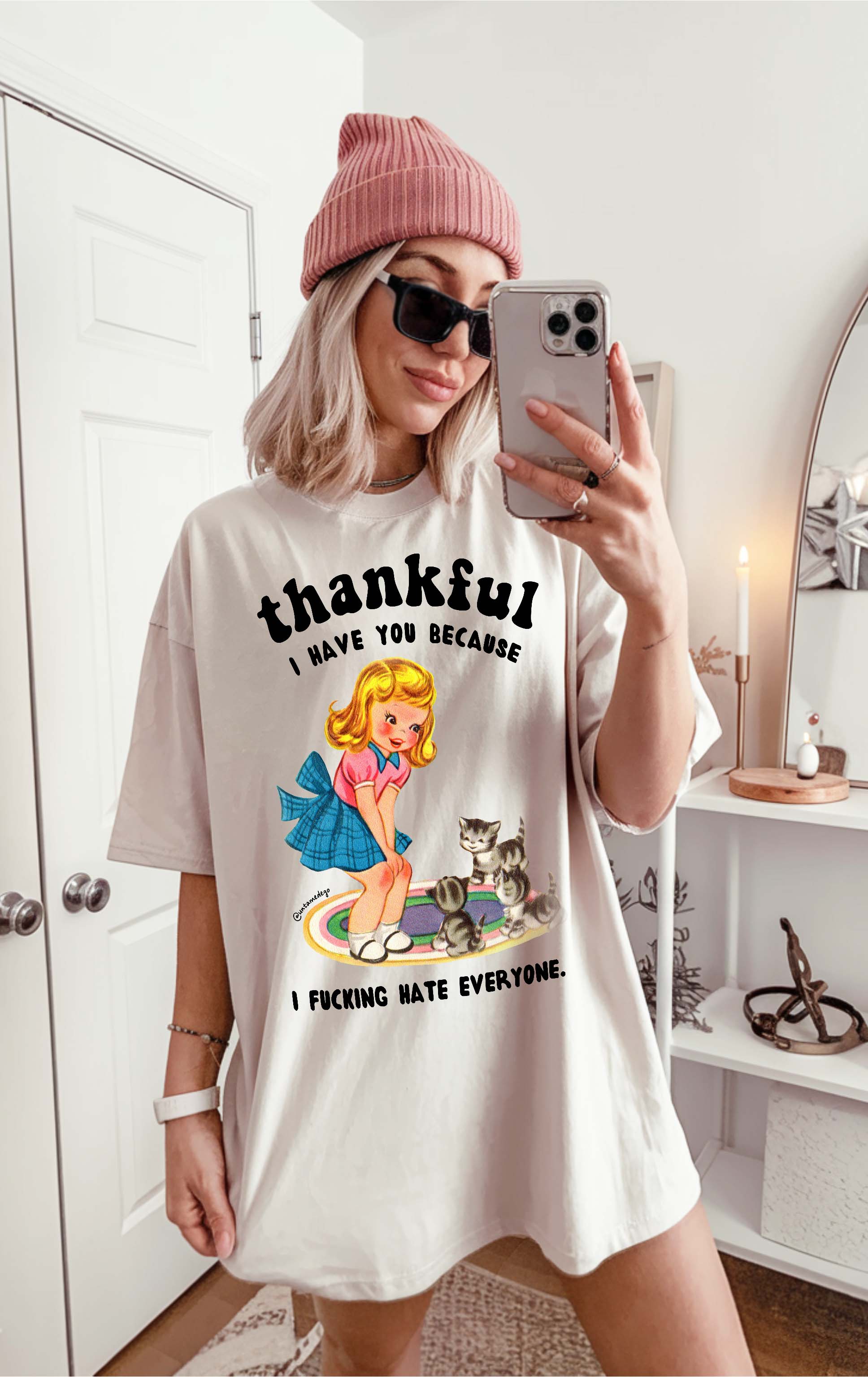 Thankful I have You Cats Tee