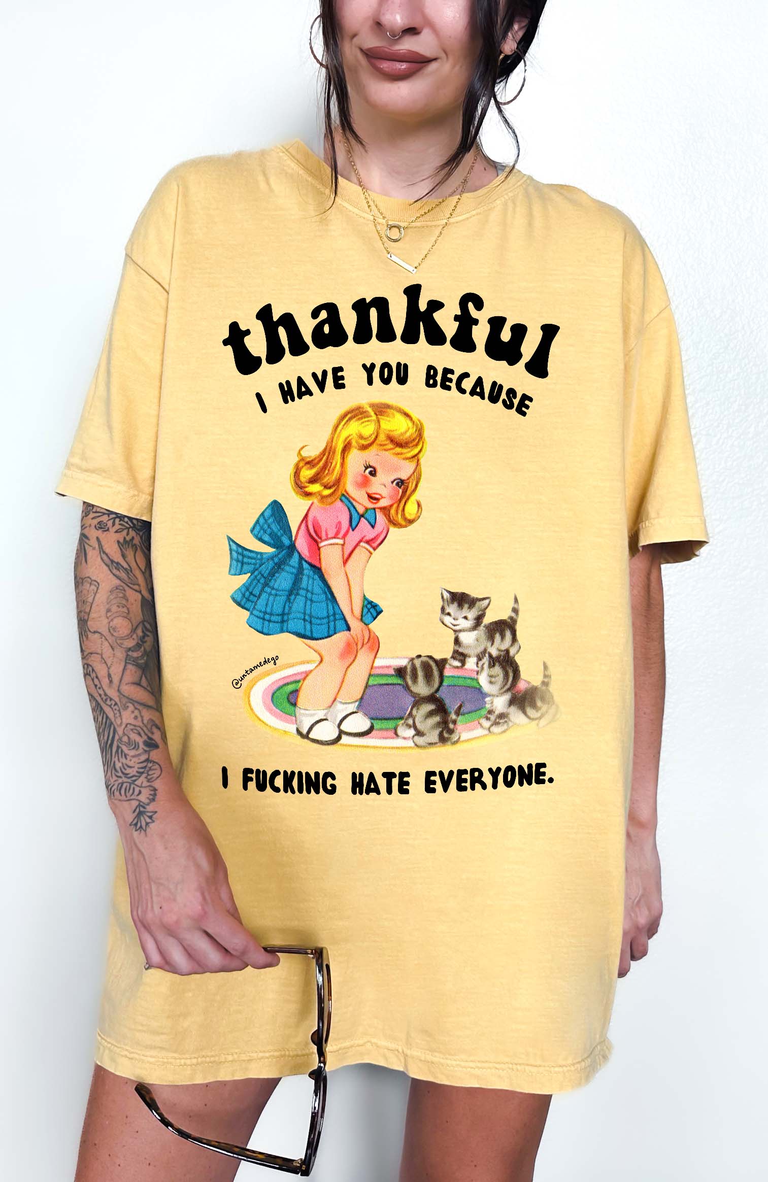 Thankful I have You Cats Tee