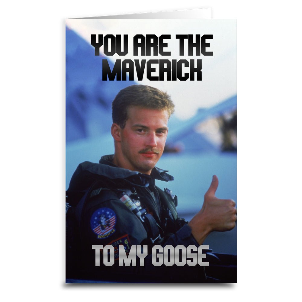 Top Gun 'You Are the Maverick' Greeting Card