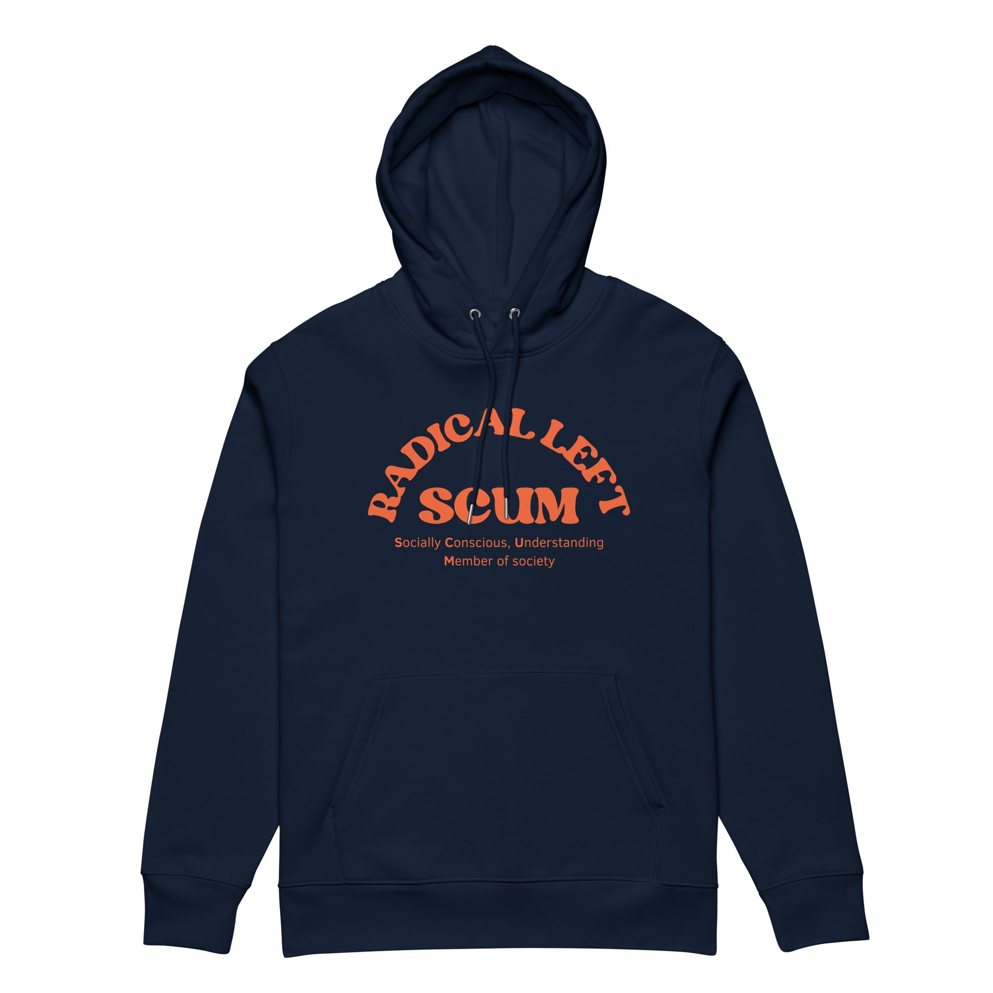 Radical Left Scum Organic Hoodie