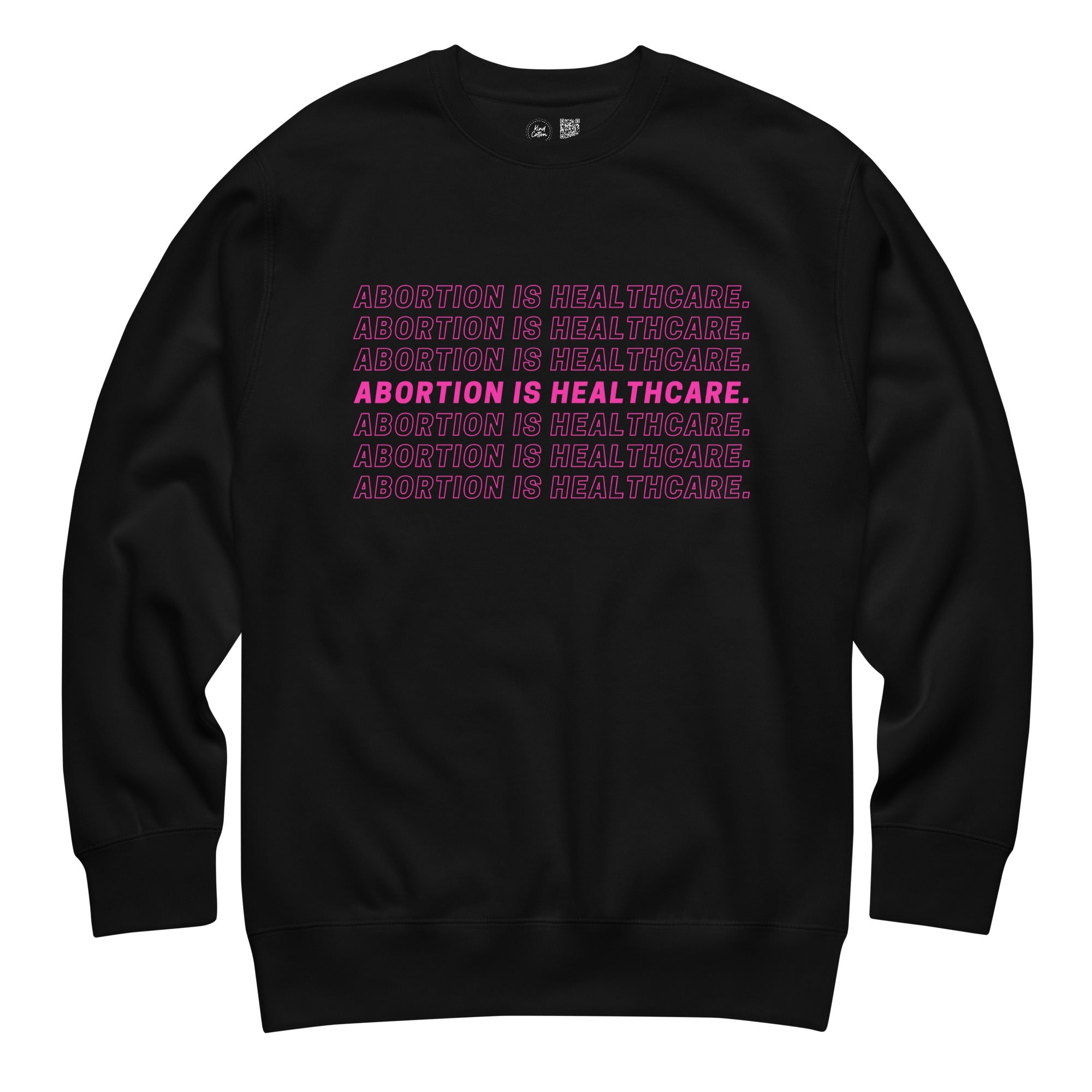 Abortion is Healthcare Crewneck Sweatshirt