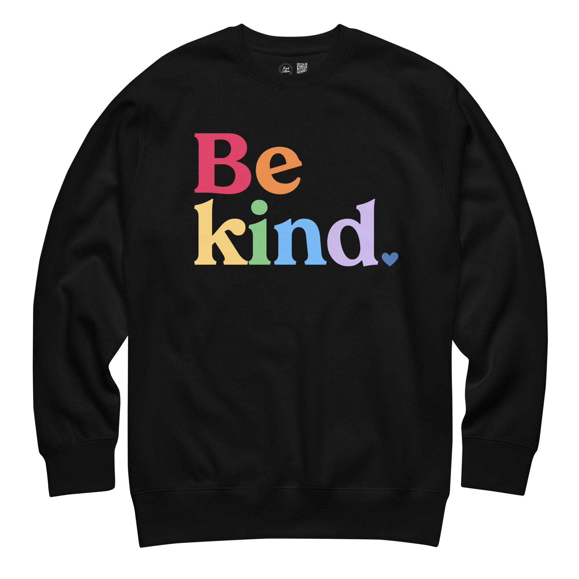 Be Kind Rainbow Crewneck Sweatshirt