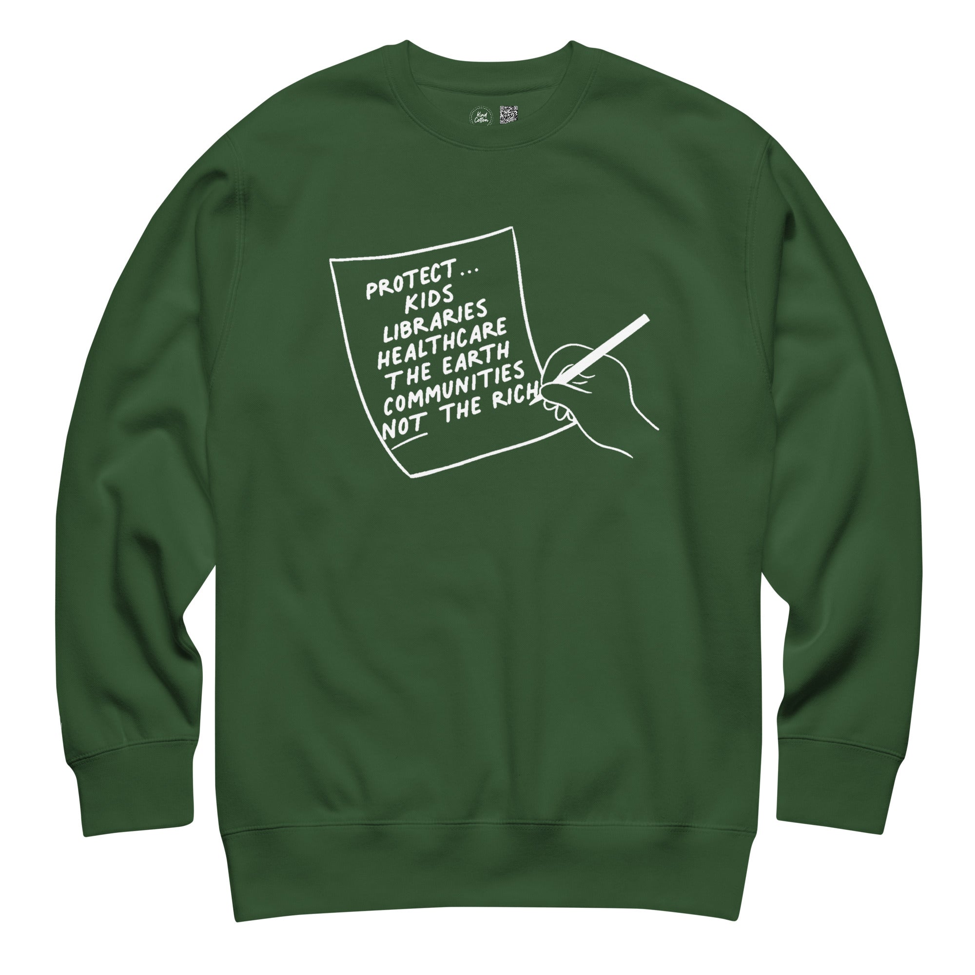 Not The Rich Crewneck Sweatshirt