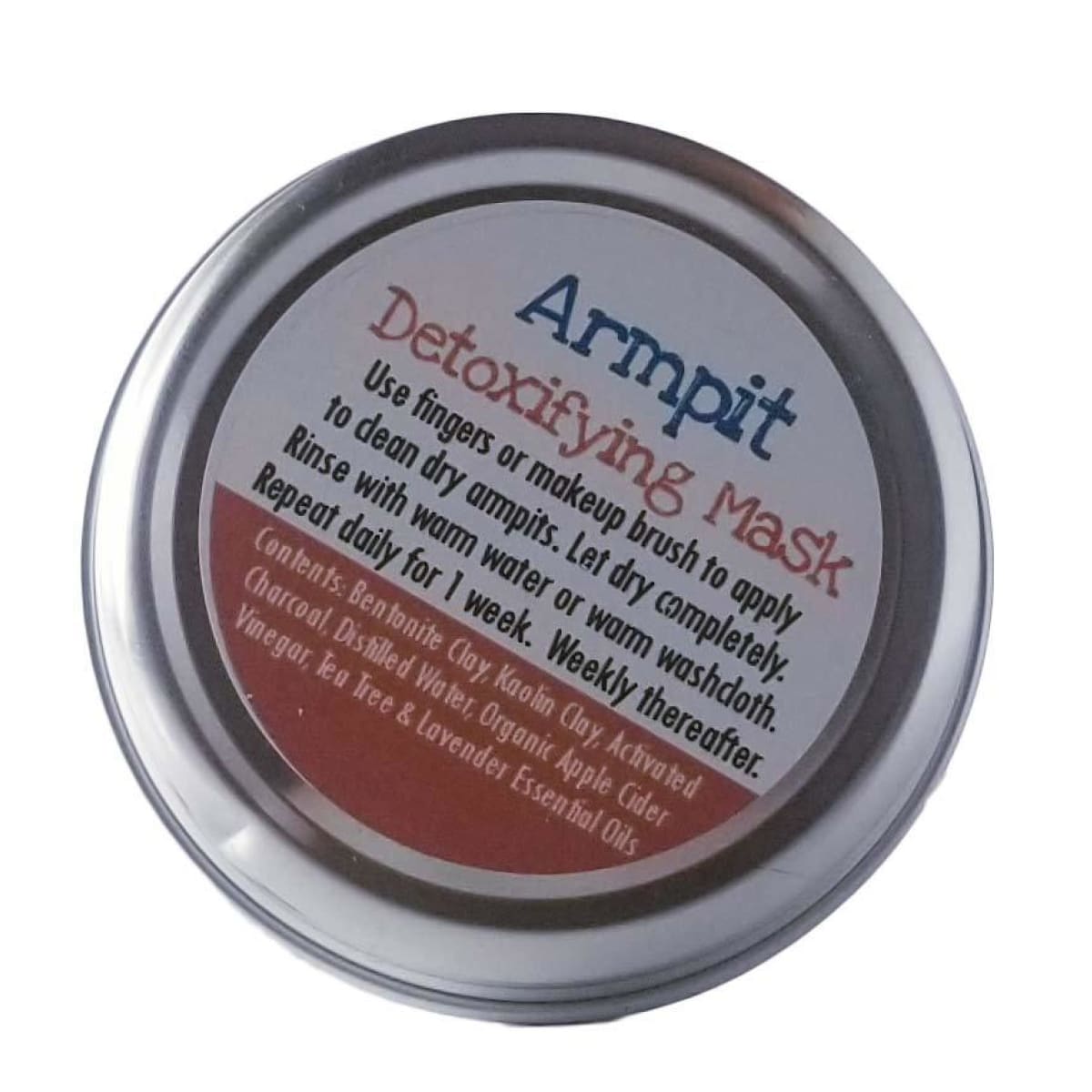 Armpit Detox Mask – Natural Clay & Charcoal