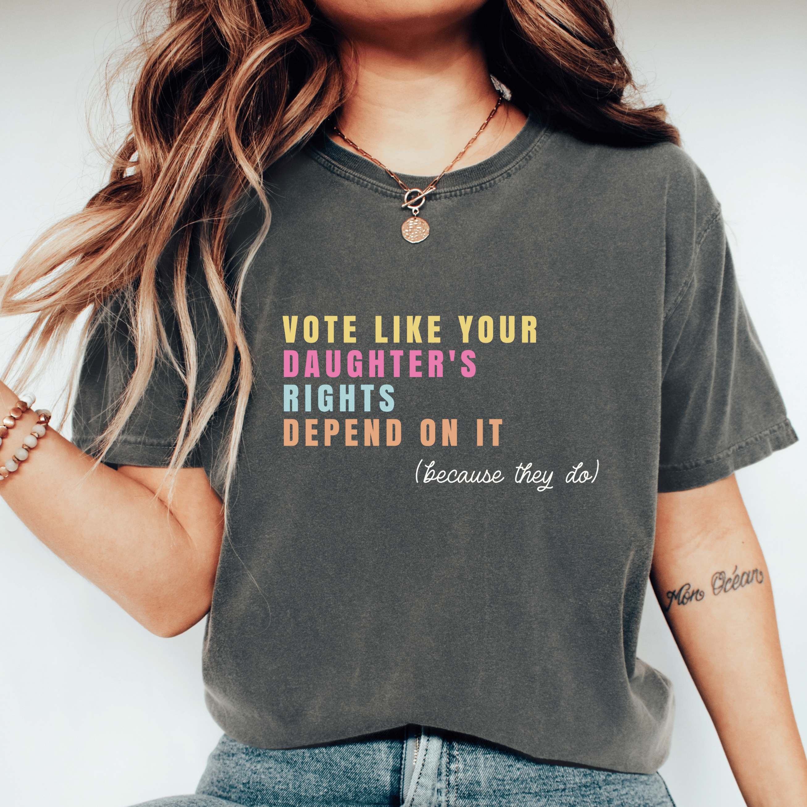 Vote Like Your Daughters Rights Depend On It Shirt