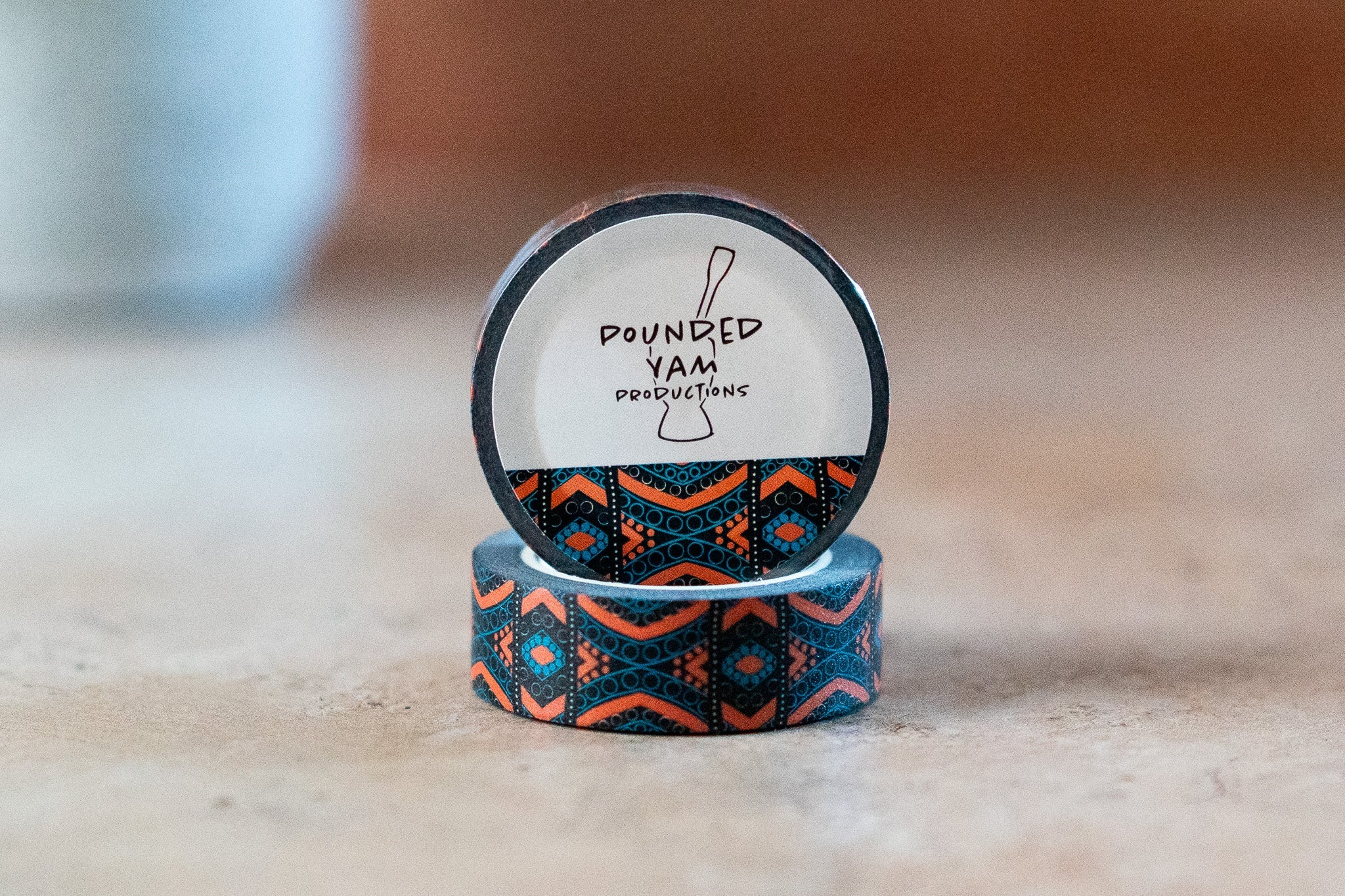 African Print Washi Tape - Diamonds (Ankara)