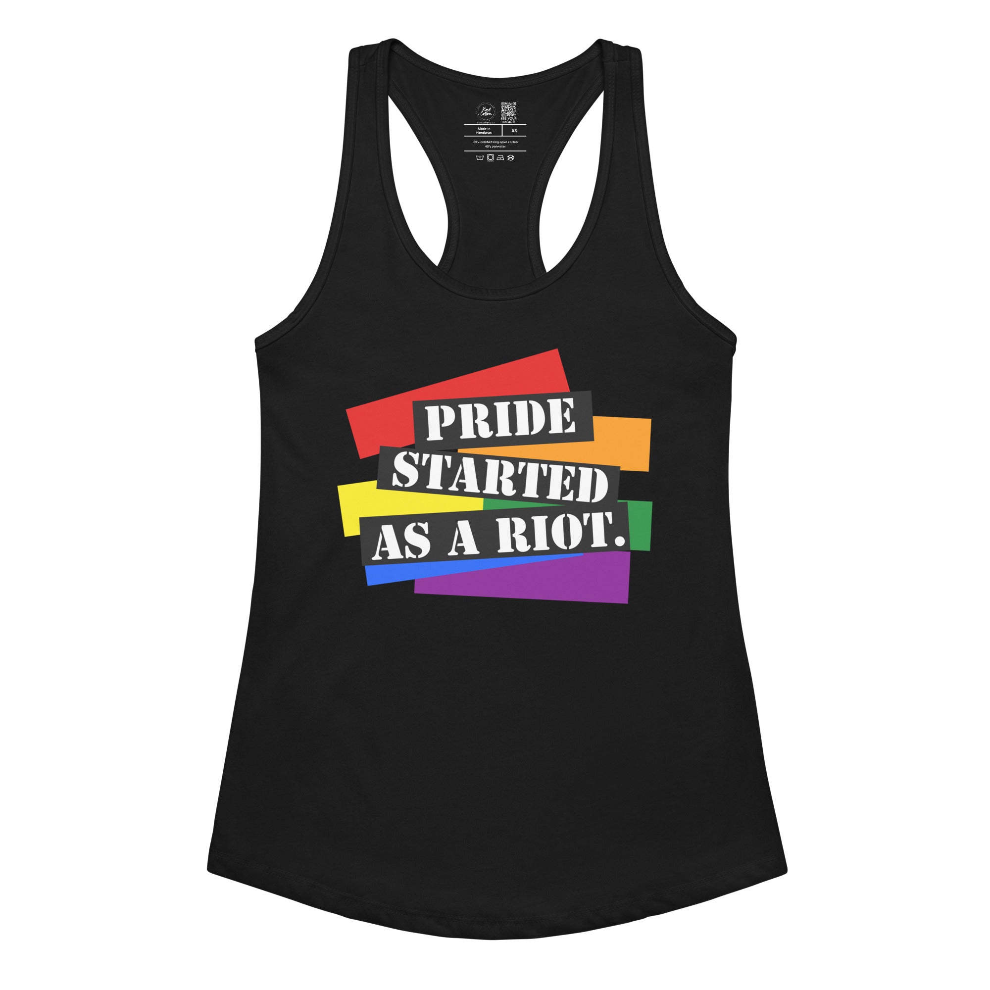 Pride Started as a Riot Racerback
