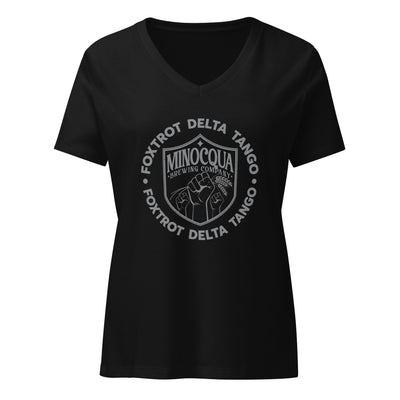 FDT Foxtrot Delta Tango Women’s Relaxed V-Neck T-Shirt