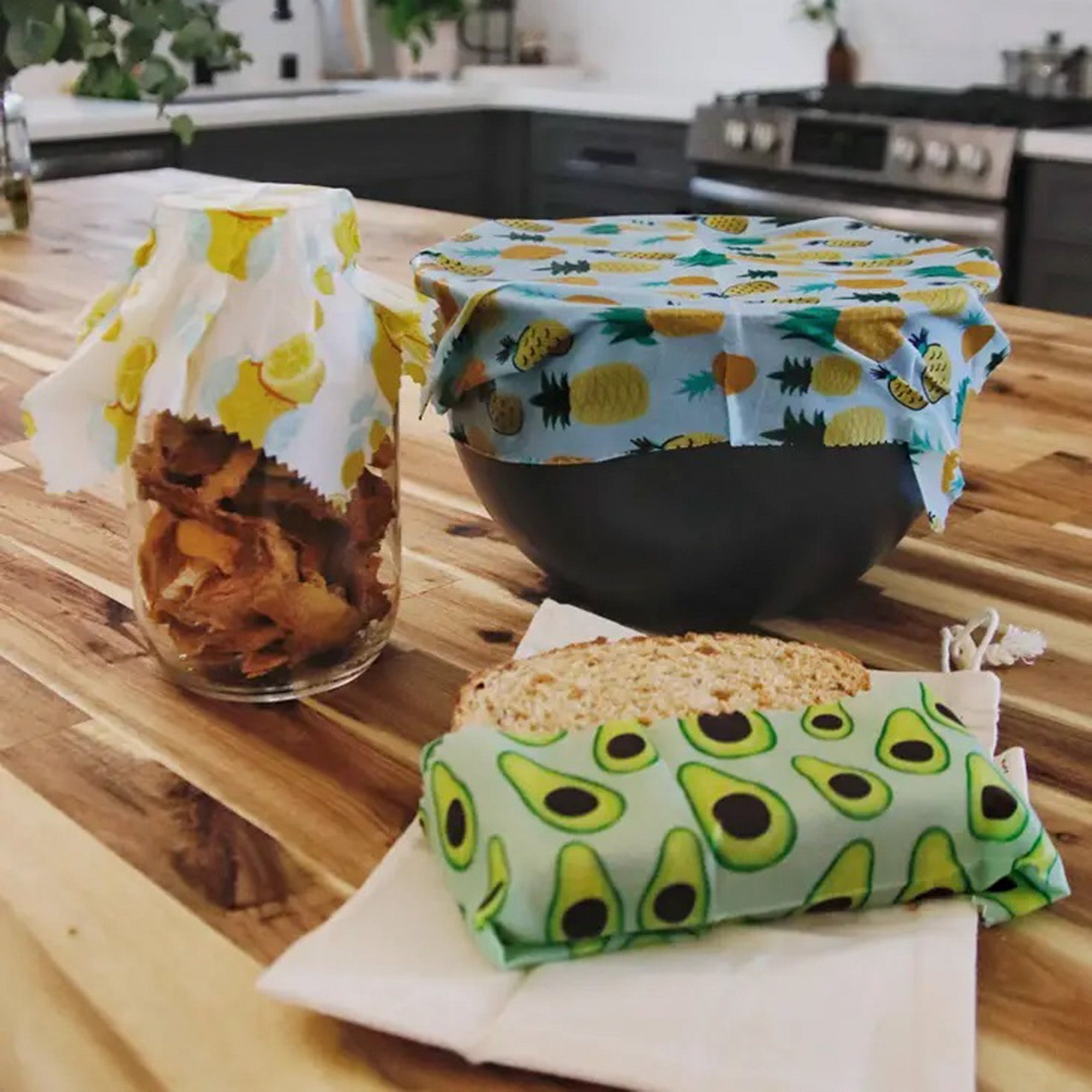 Reusable Plant-Based Food Wraps