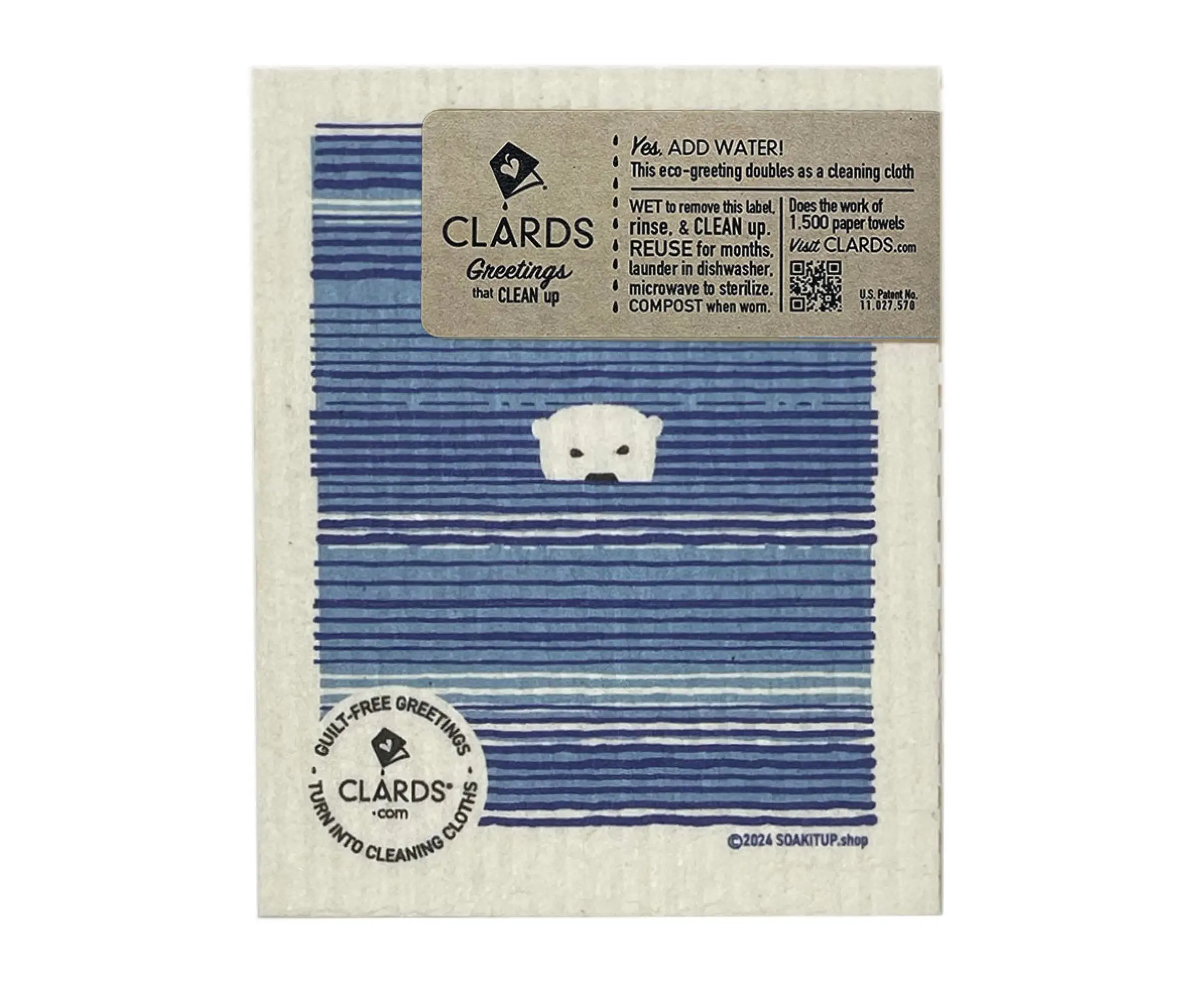 "You are never too small to make a difference" -Thunberg Clards—Greetings that Clean Up