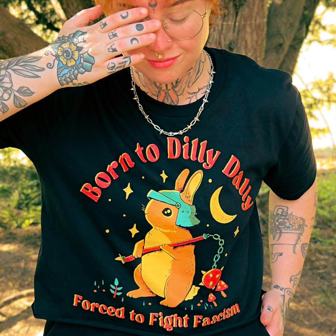 Fight Fascism Crop Top
