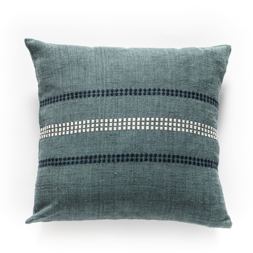 Zenach Handwoven Ethiopian Cotton Throw Pillow Cover